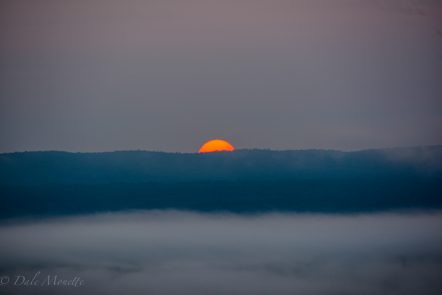 Welcome to a hot summer morning at the Quabbin Reservoir.