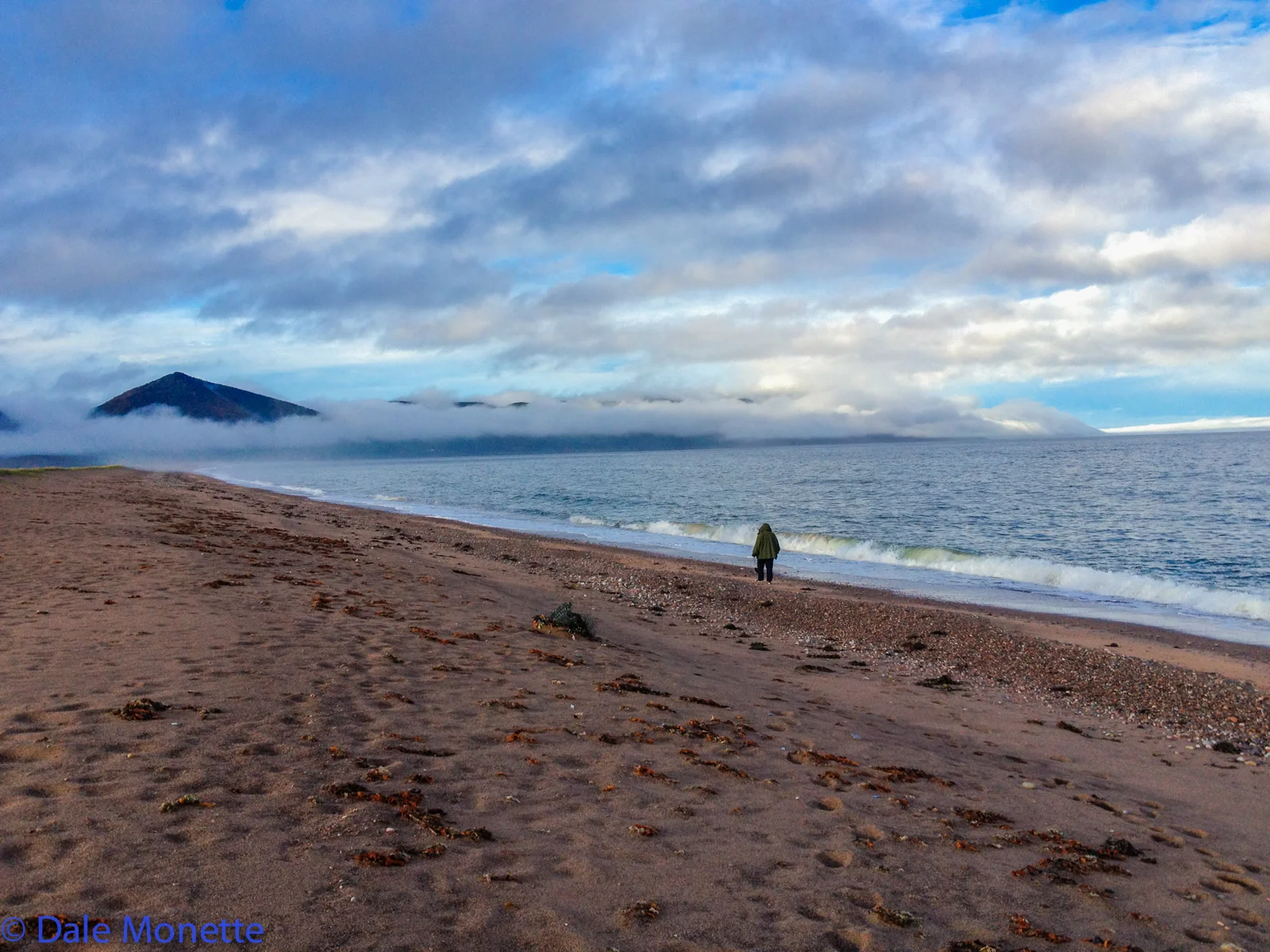 Early morning on the beach……it reminds me of the last scene in Planet Of The Apes !