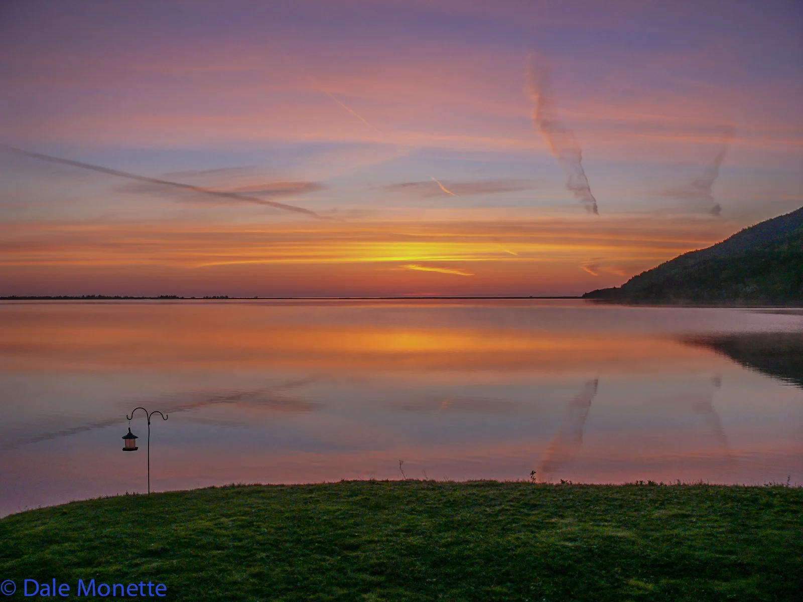 Sunrise from the cottage. I find myself getting up at 3:45 AM Maritimes time to take these photos in early June.