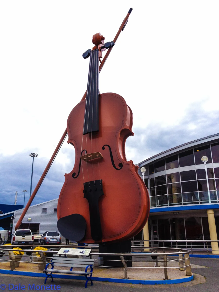 Fiddle lessons anyone? This is the Sydney Cruise Pavilion where the large cruise ships dock.