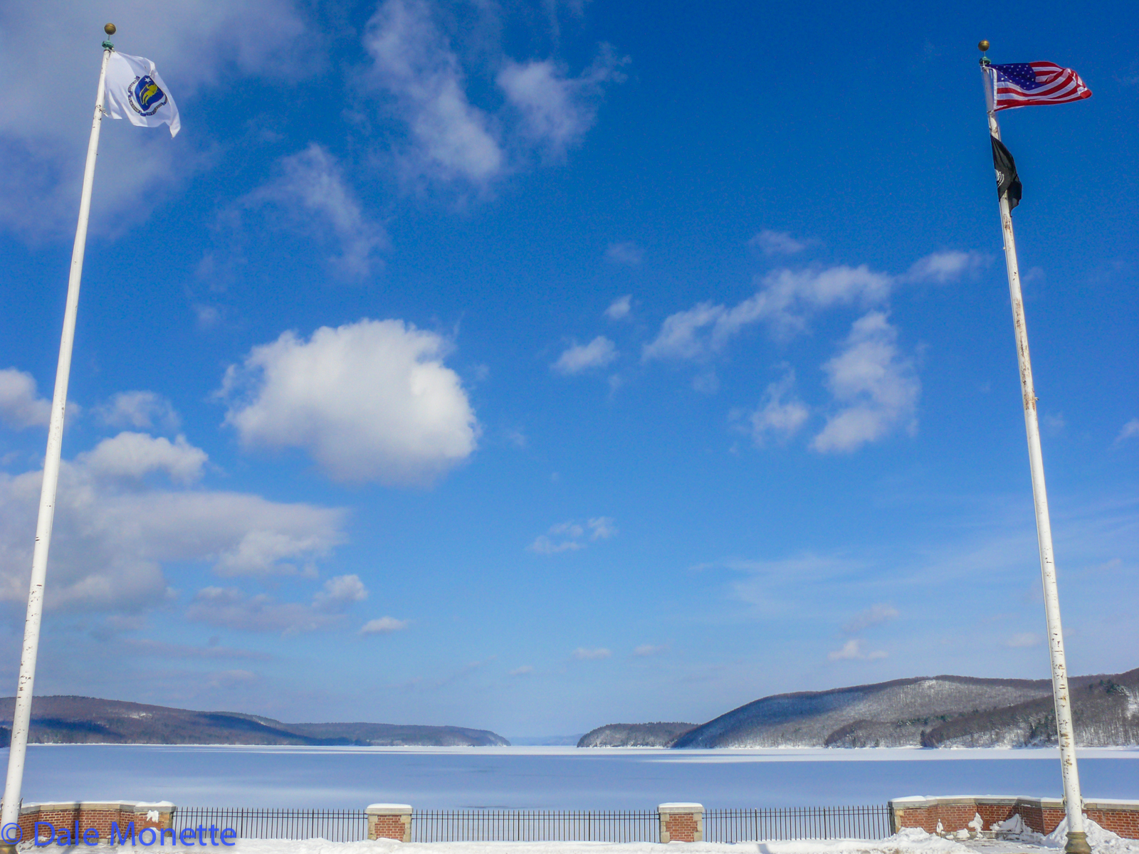   I took this one day looking out the front door of the Quabbin Visitor Center. It looks directly up the west branch of Quabbin.&nbsp;  