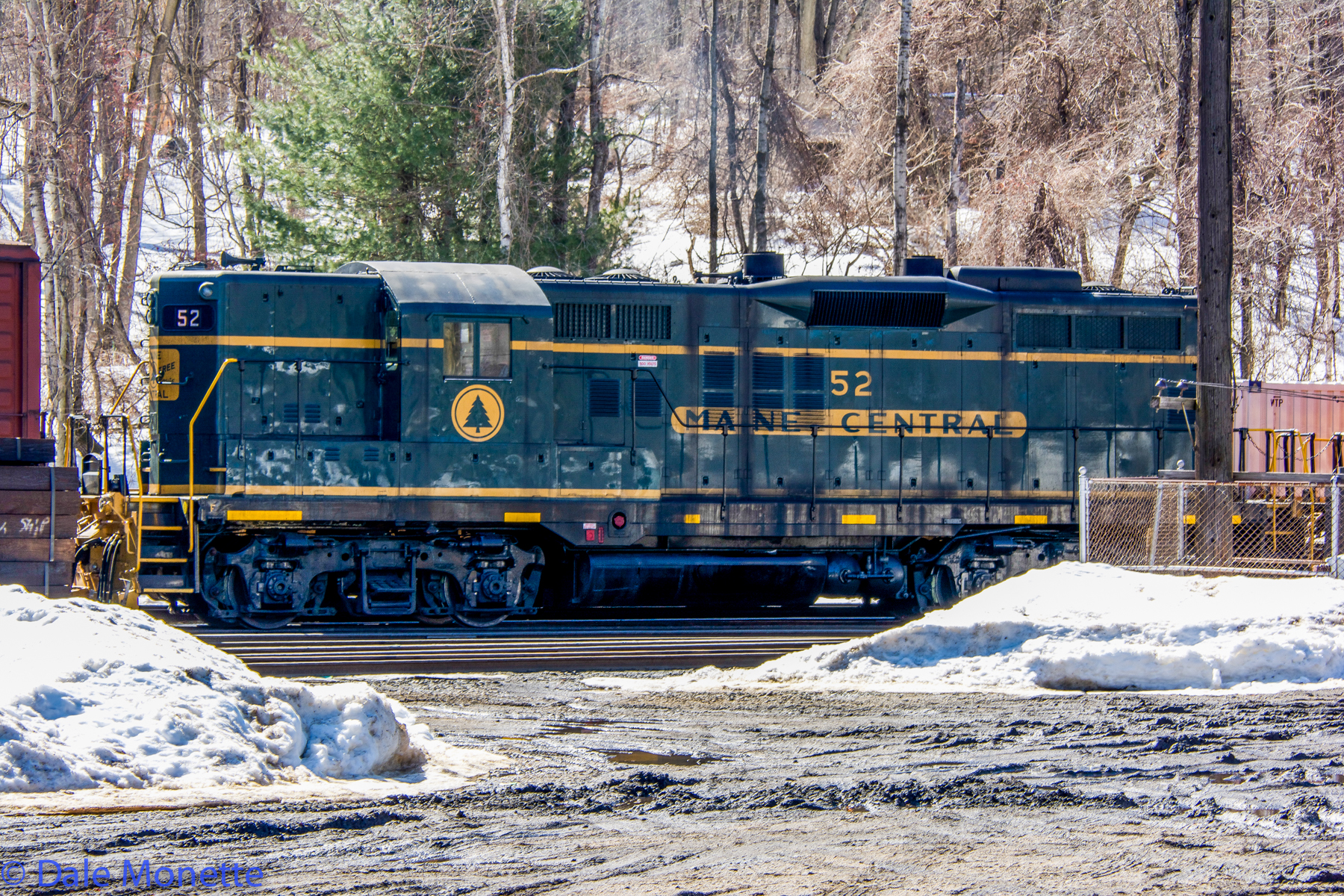   Maine Central Alco working in the East Deerfield&nbsp;Pan Am RR yard. &nbsp;Where this came from I have no idea! 3/12/15  