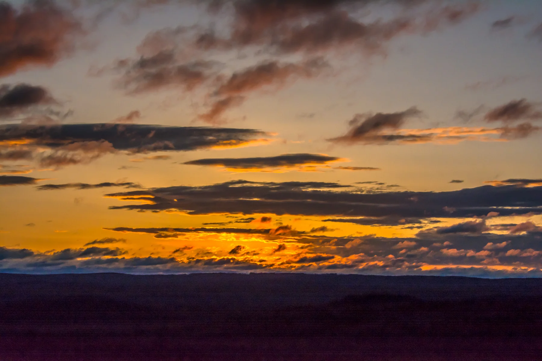 Sunrise over northern Quabbin. 3/29/16