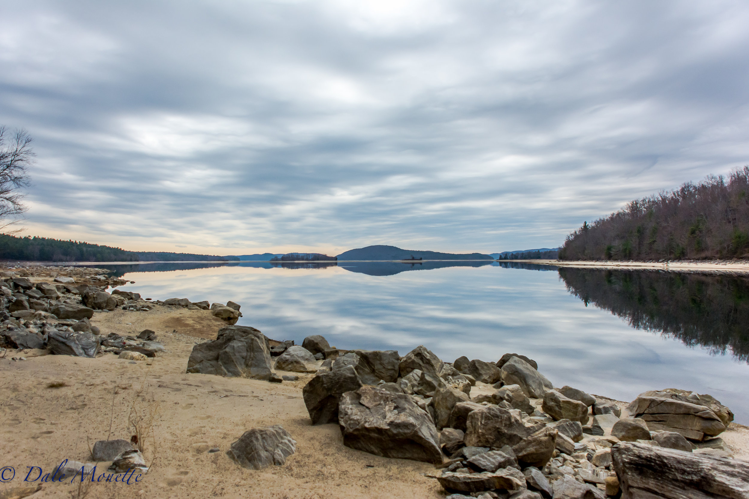   The last 2 morning at Quabbin have been pretty slow, especially today. i've spent 10 hours along the shore in coyote-ville with no luck. Today on the way out the sky was pretty awesome with the rain slowly rolling in. 4/12/17  