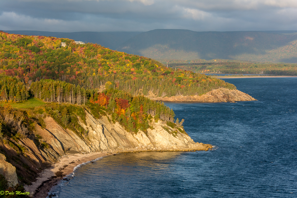   Early morning sun lighting up Aspy Bay, Cape Breton Island, Nova Scotia Canada &nbsp;10/9/17  