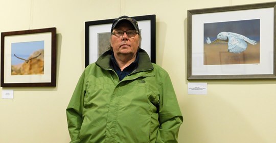   This image of me was taken in the summer of 2019 at the Levi Heywood Memorial library in Gardner MA. I had a display in their exhibition room of 26 of my images open to the public for the months of May and June.  