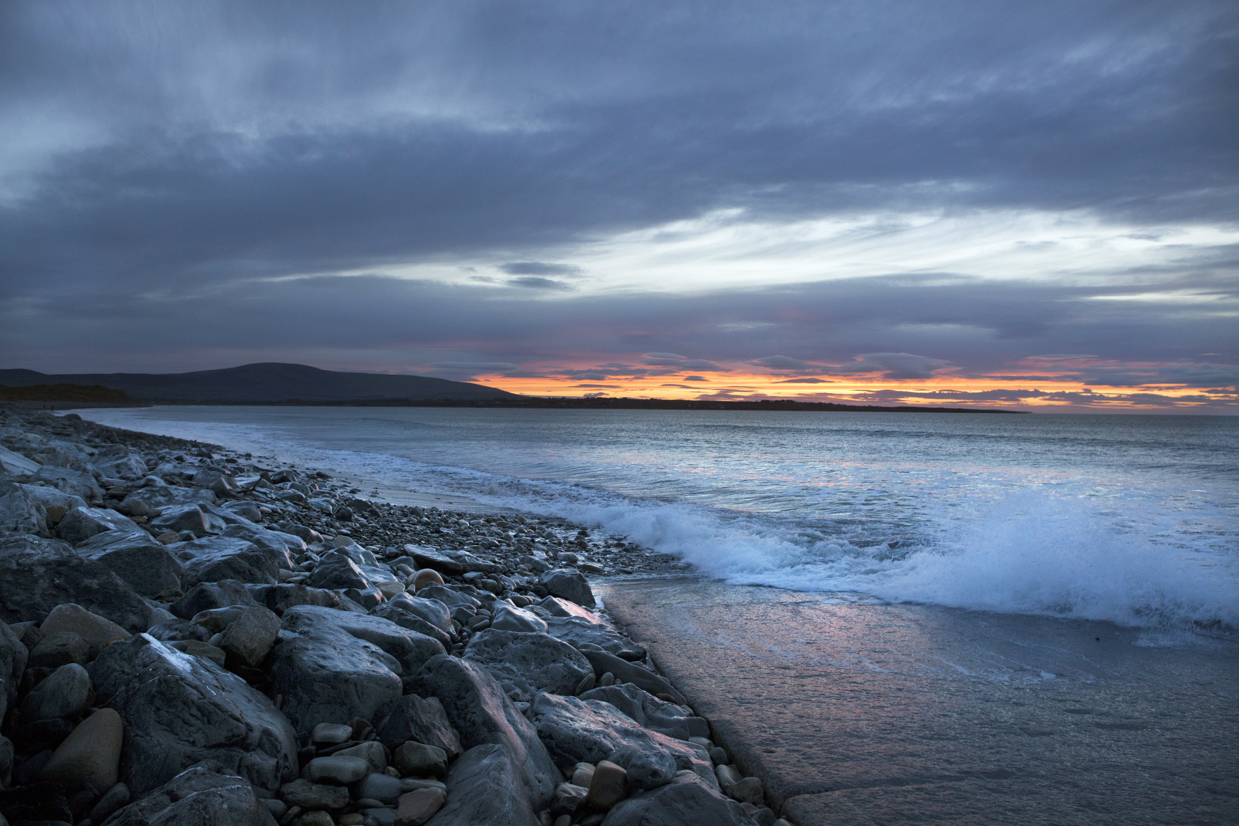 Sunset at Strandhill beach, Sligo (Copy)