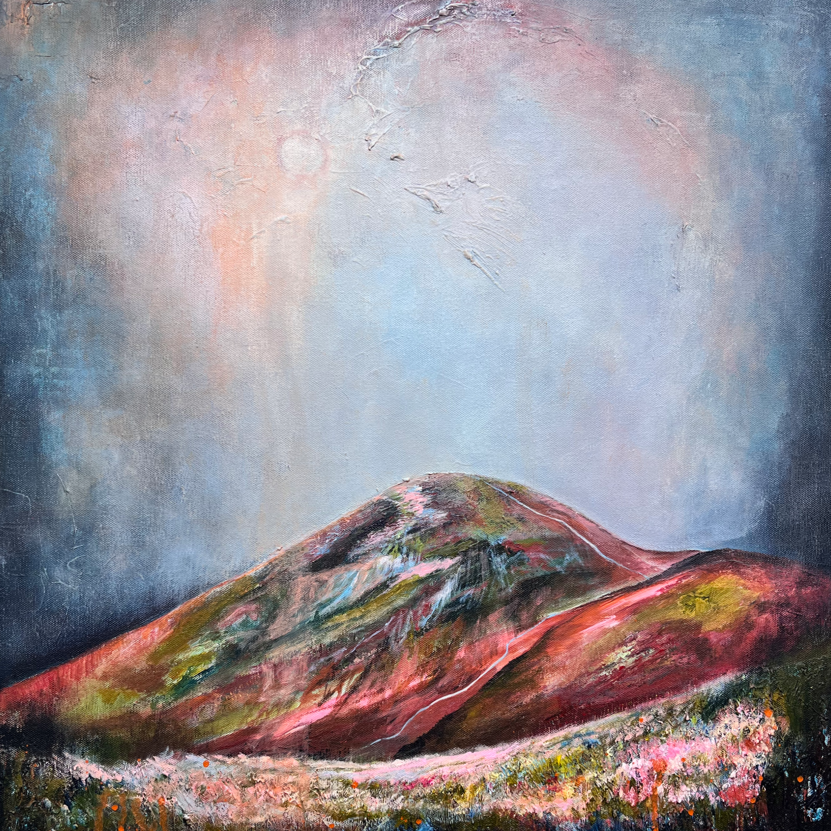 Keep Going, 2025, acrylic on canvas