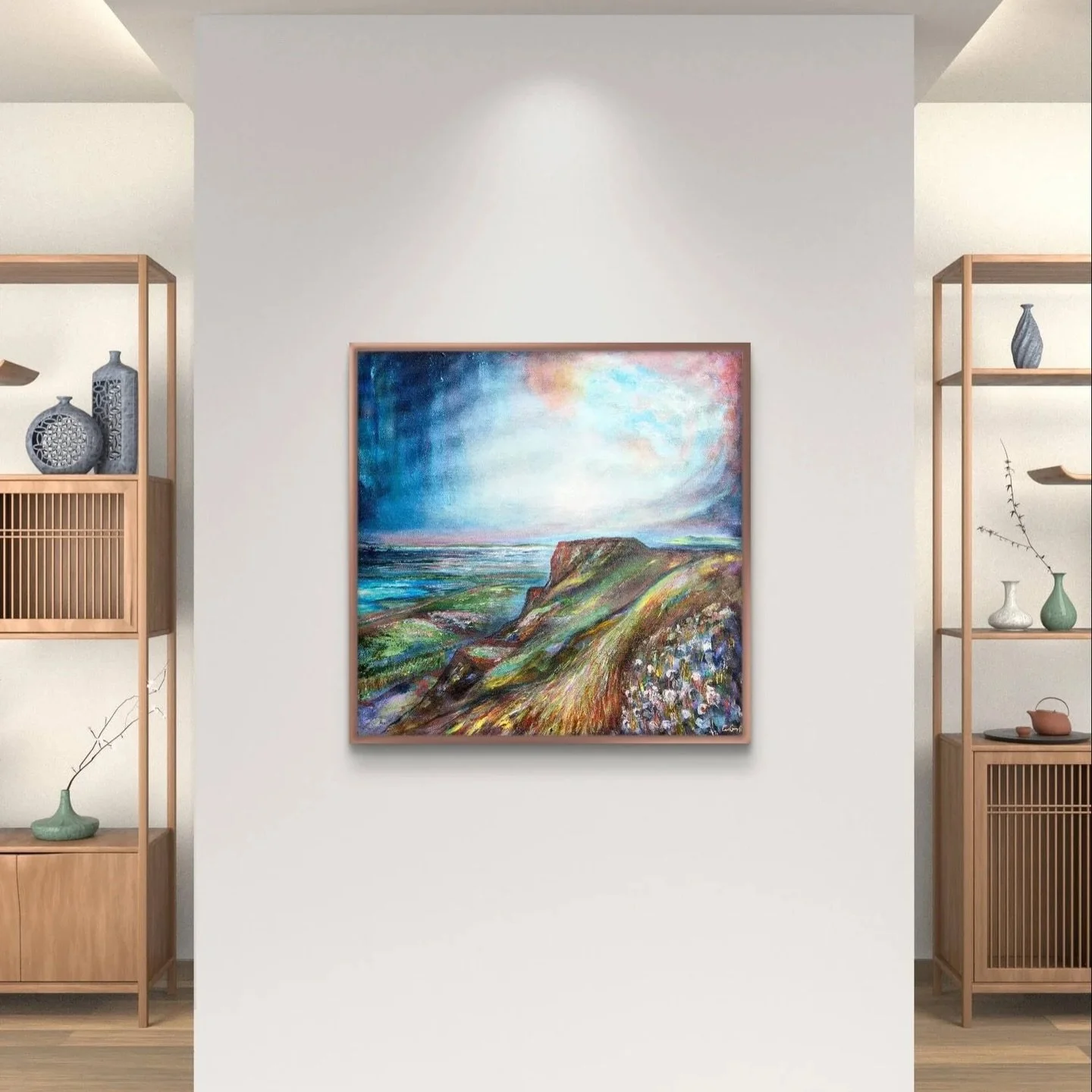 &lsquo;Howling Winds on Cavehill&rsquo; &amp; &lsquo;Donard Forest&rsquo;
SOLD 🔴

Thanks so much to everyone who visited our open studio this evening - definitely feeling a lot more festive after the amazing Portview Christmas Market! 🎄✨

We&rsquo;