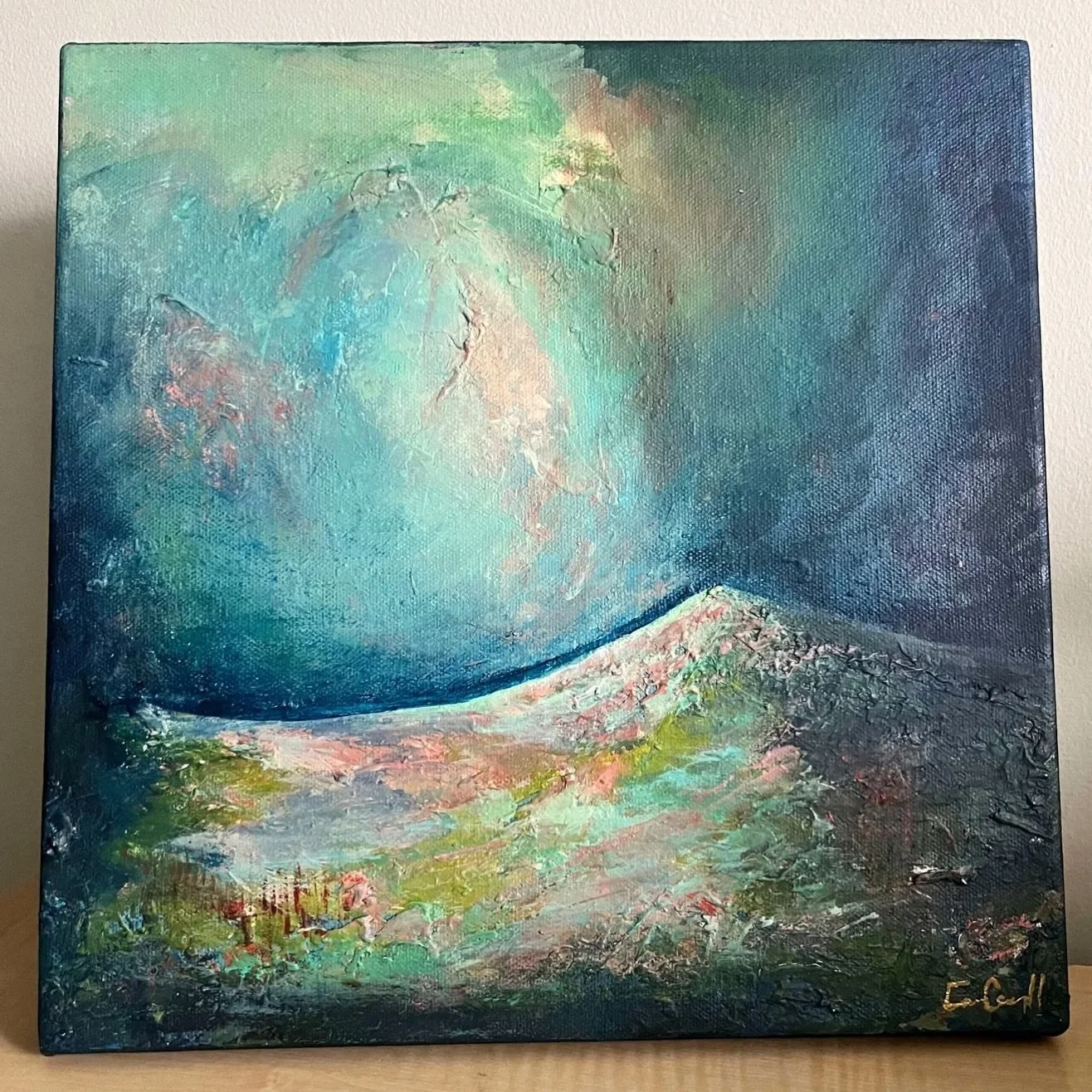 &lsquo;Solace II&rsquo; SOLD 🔴

This painting has been with me for a while, since 2021 actually, it&rsquo;s part of a pair of 30x30cm painting, her  sister is still available. It&rsquo;s a style I&rsquo;ve came back to recently and one I hope to kee