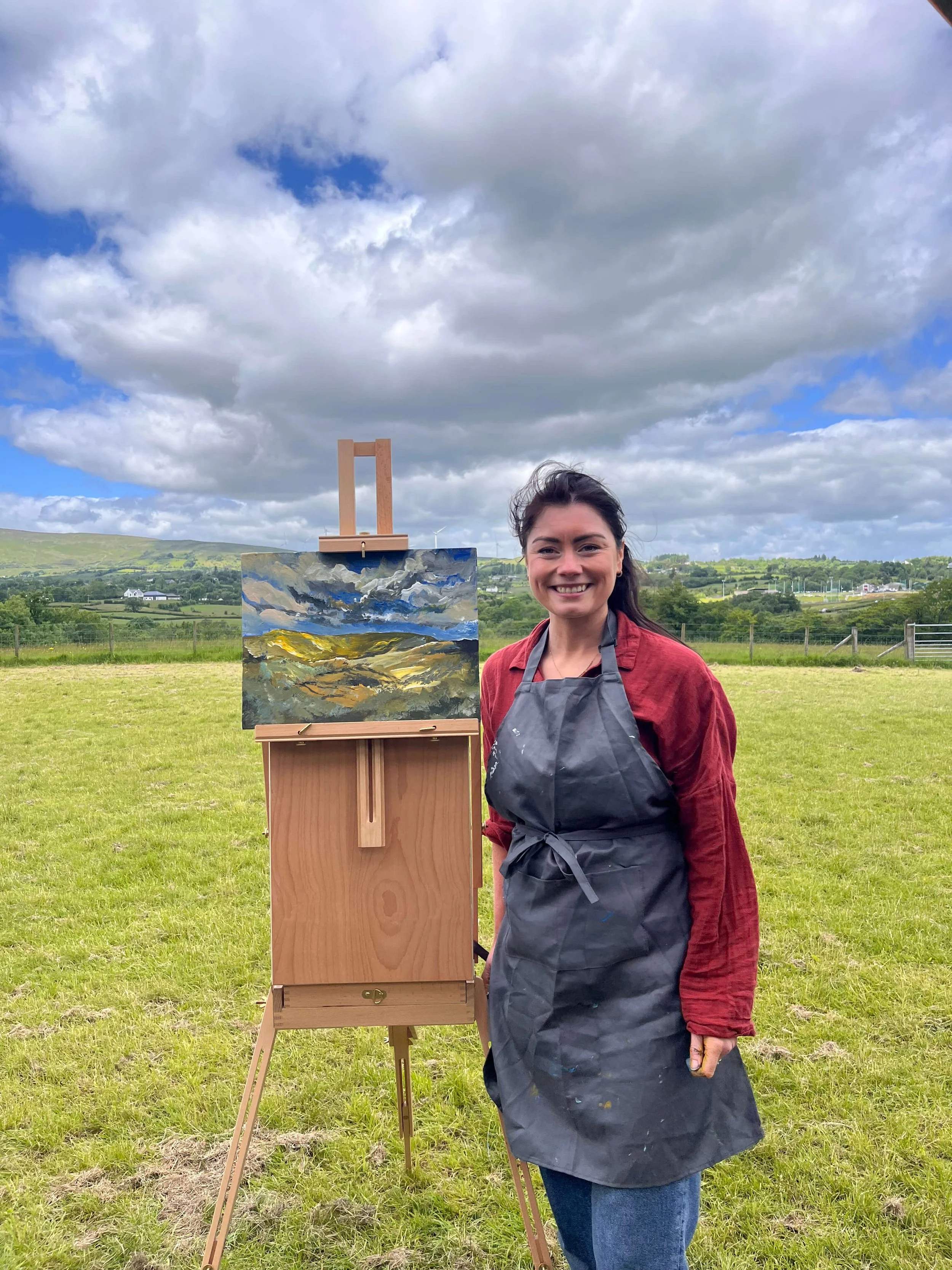 plein air outdoor painting workshop northern ireland