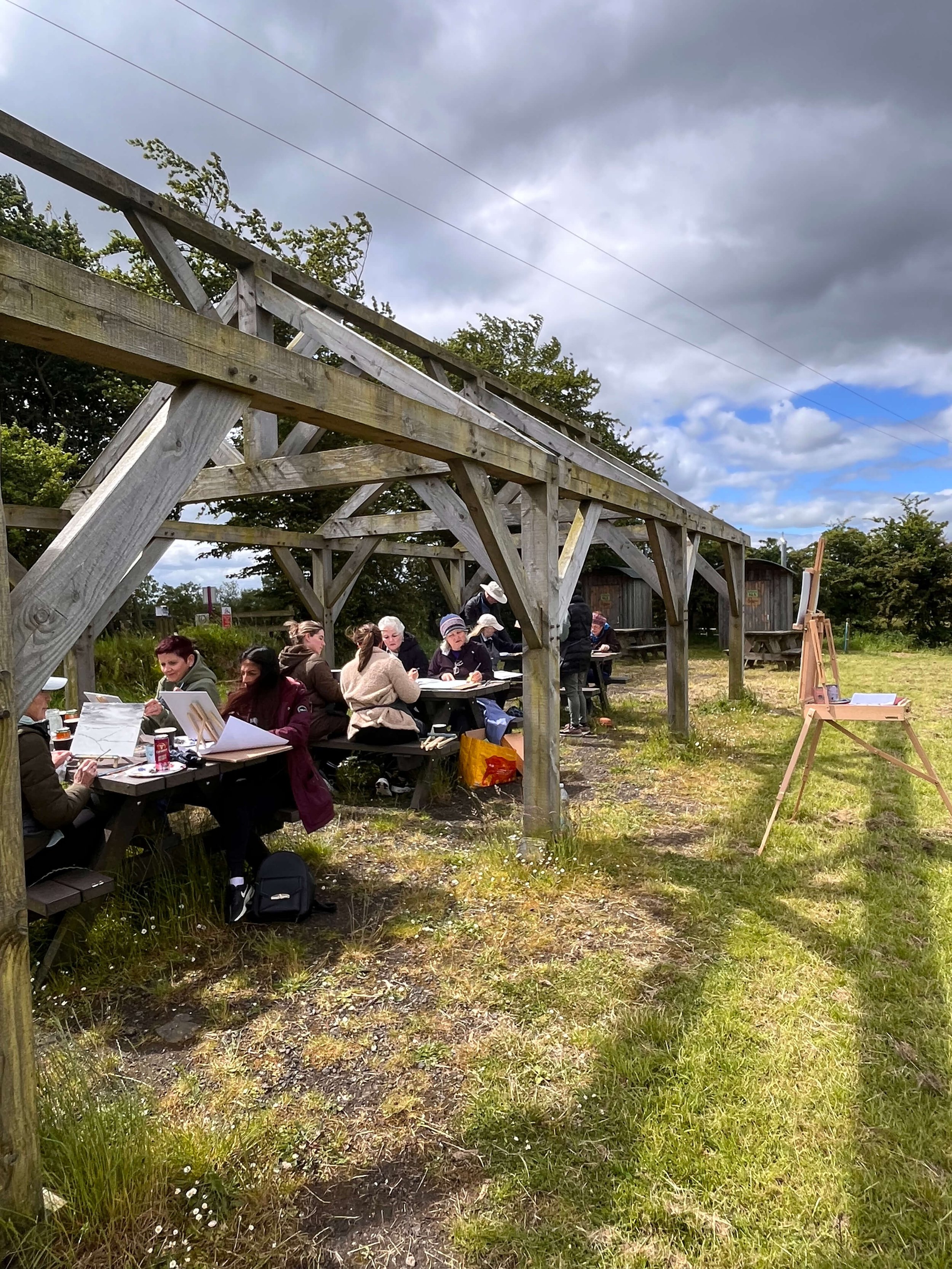 Plein Air Painting Workshop at Drumnaph Nature Reserve