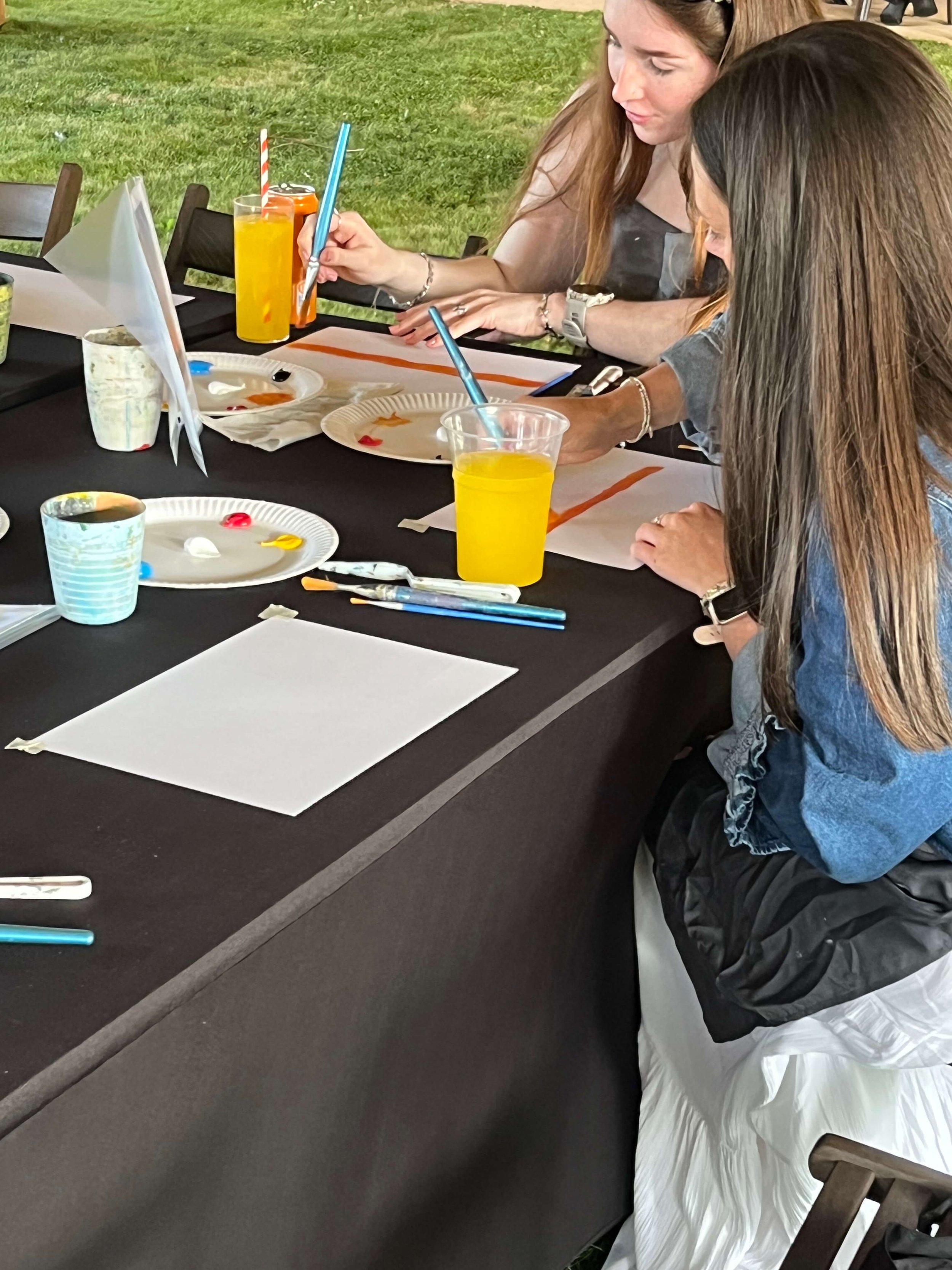 Team building paint and sip belfast