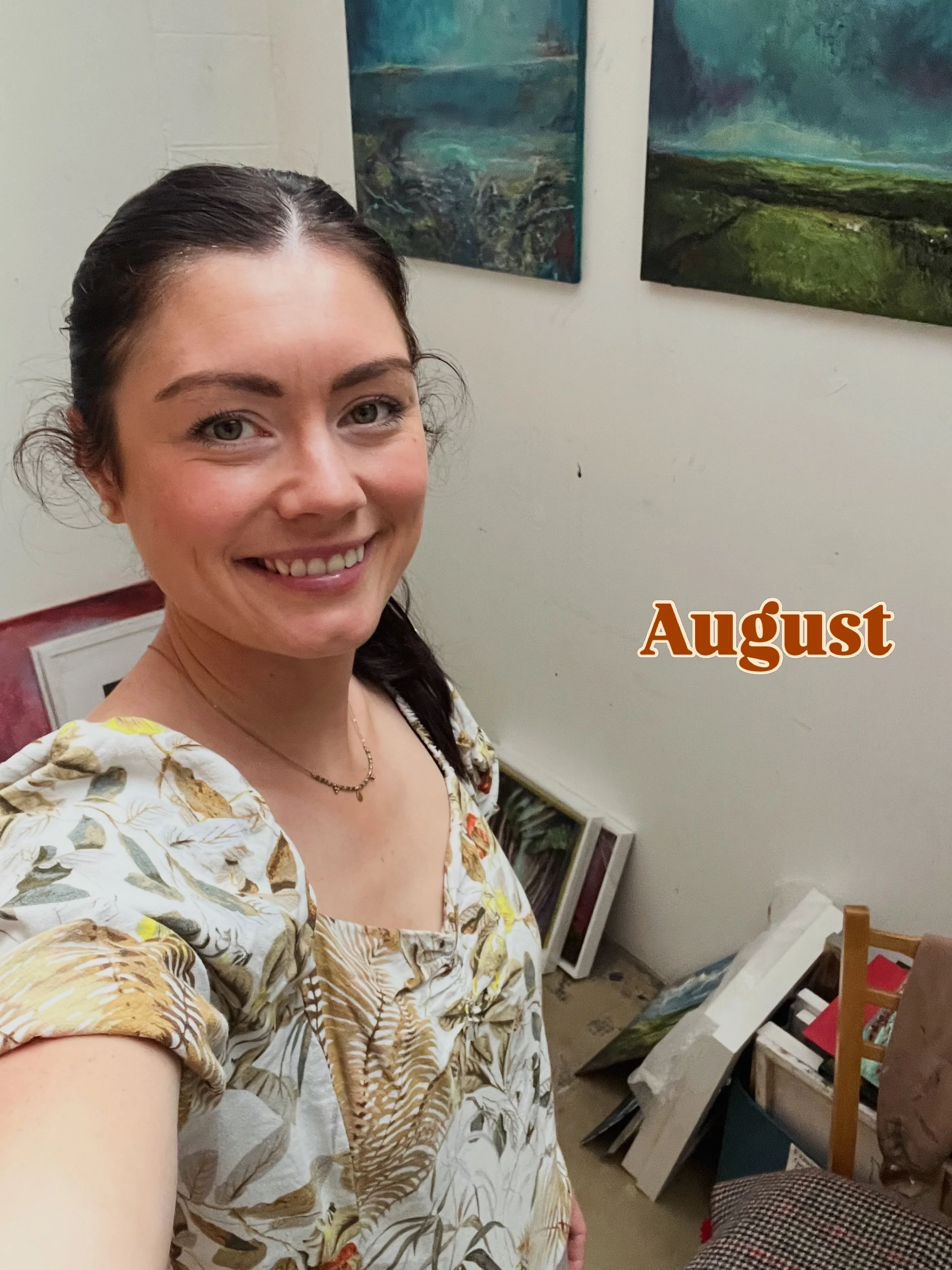 August was a big month. 

We had some amazing opportunities to work with businesses in Belfast to bring together teams and I taught the joy of art to 60 people this month! 
Had some wholesome moments with friends and family. 
Danced and soaked up the