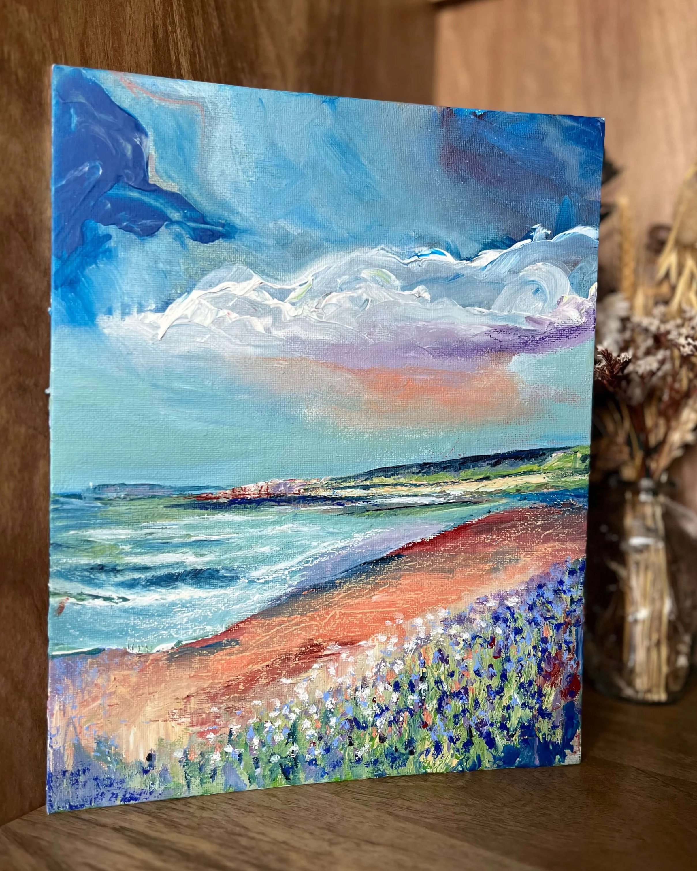 Whitepark+Bay+Bluebells+original+landscape+painting+by+Eimear+Campbell+Irish+artist7.jpg