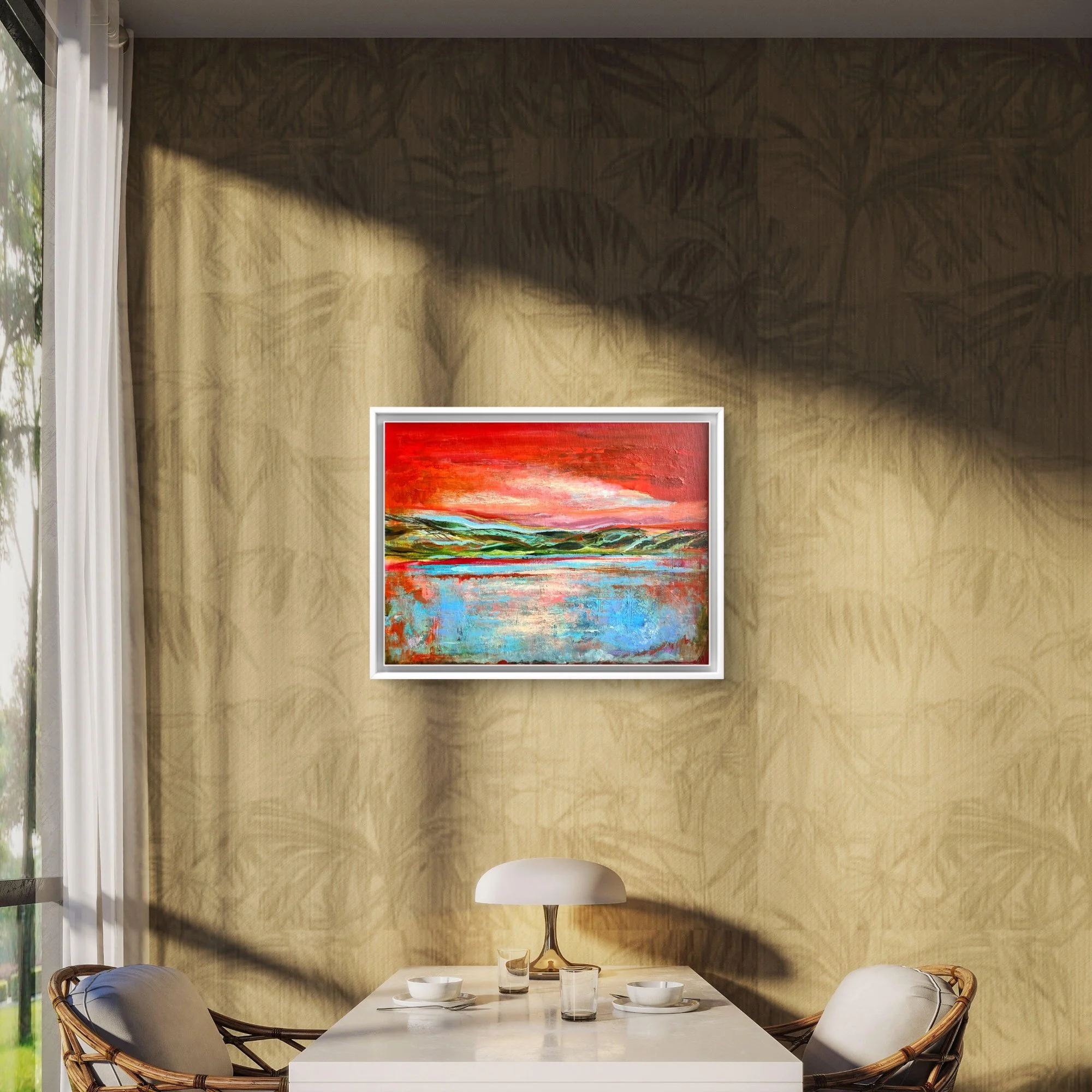 Abstract landscape painting, abstract art, nature painting, irish art, textured painting, original art for sale, affordable art