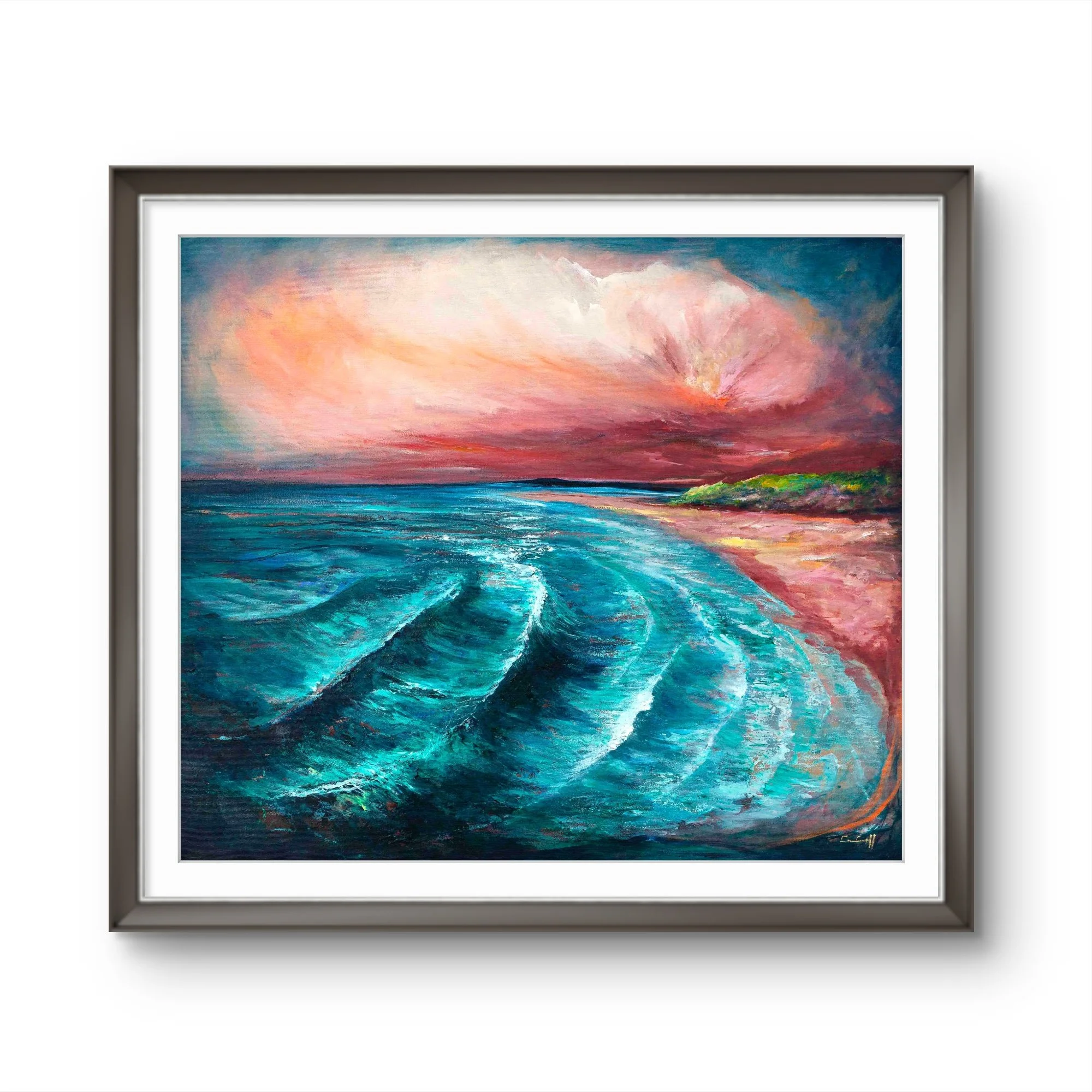 A Hint of a Swell at Tullan - Limited Edition Print