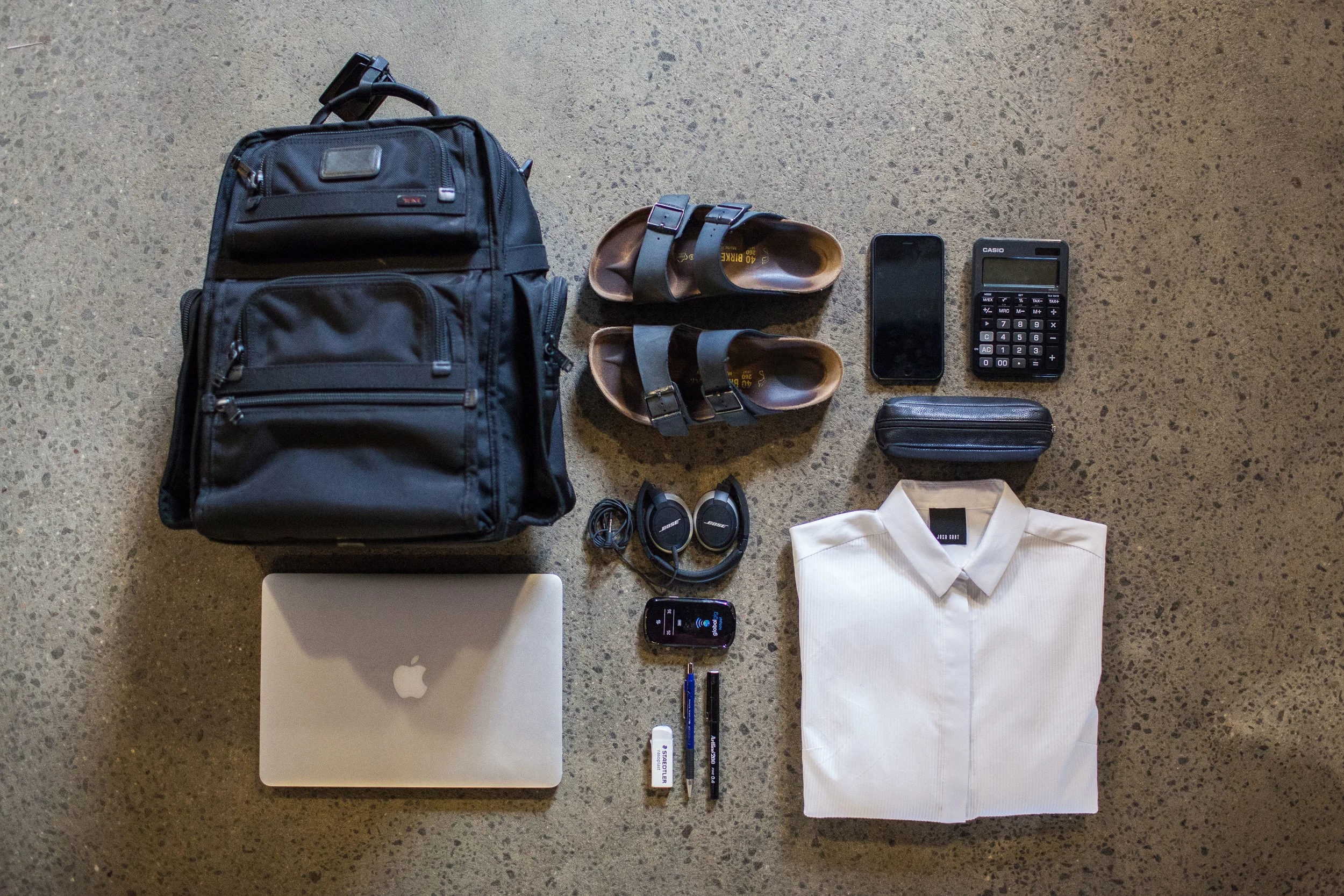 Flatlay for Fashion Designer Josh Goot for Virgin Australia Melbourne Fashion Festival