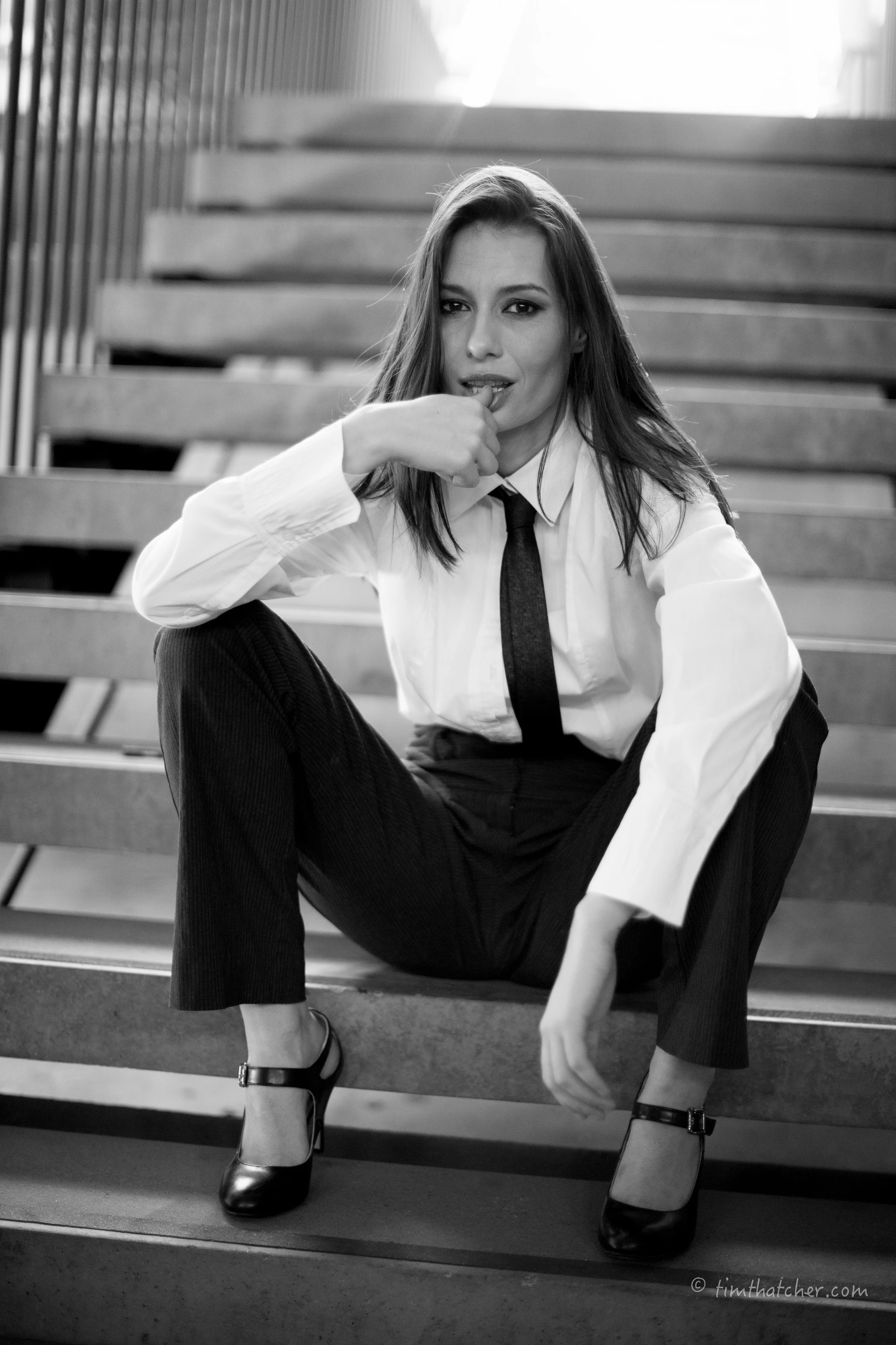 Actress Lauren Orrell from Starting From...Now TV Series Promo Shoot