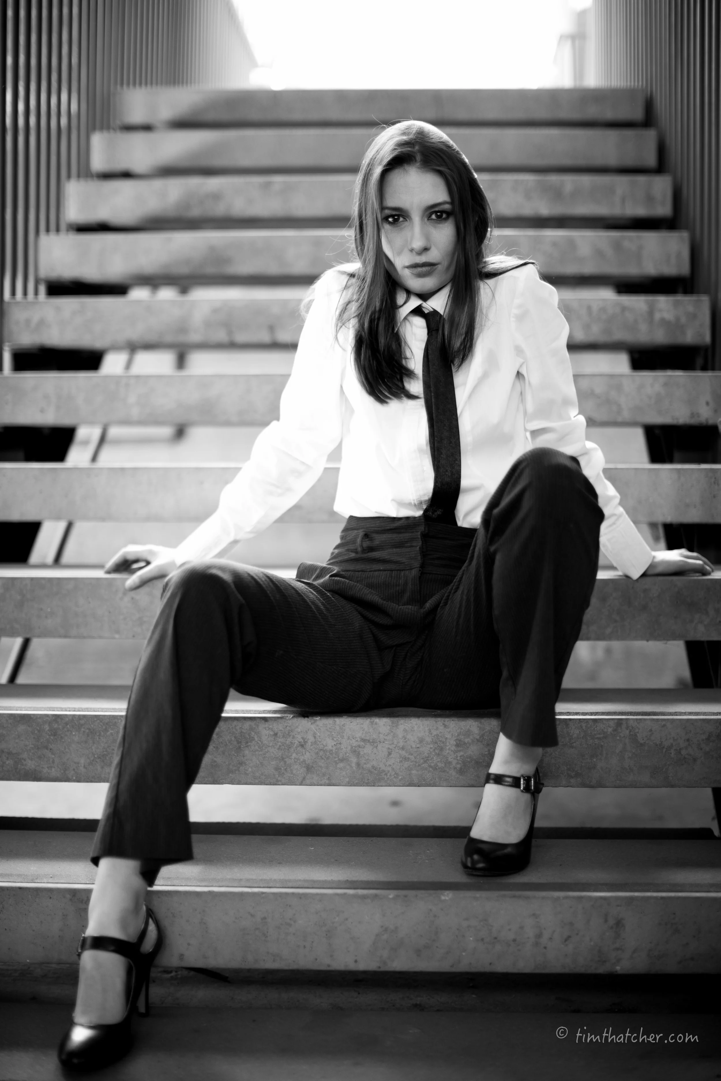 Actress Lauren Orrell from Starting From...Now TV Series Promo Shoot