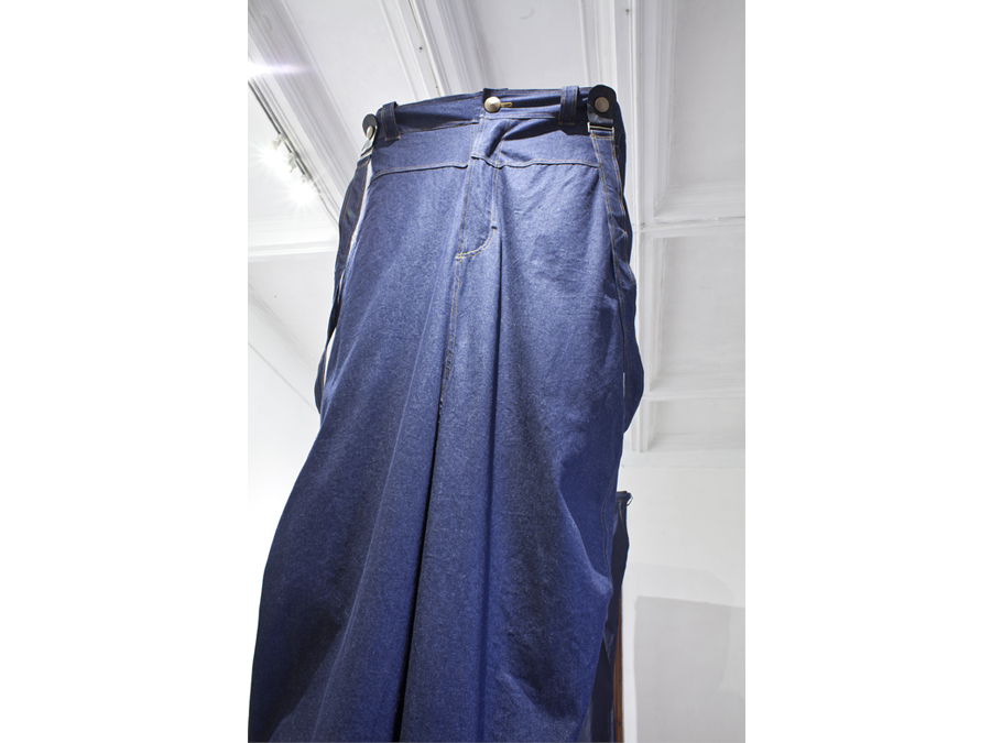 pants with drawings on them
