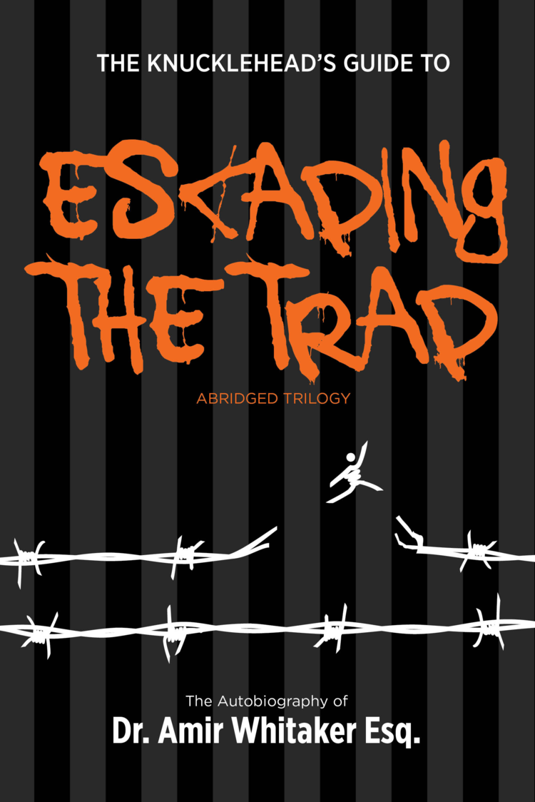 Book cover design for Amir Whitaker, 2016.