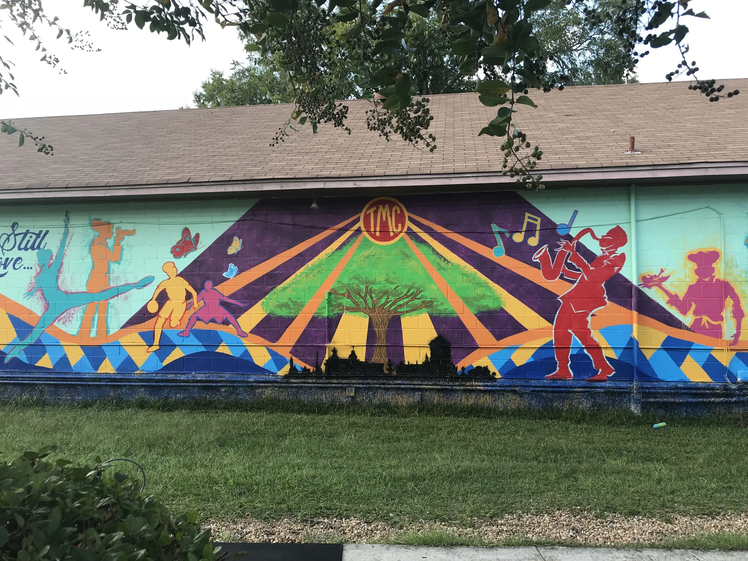 That’s My Child mural, Montgomery, AL 2018. Painted with Milton Madison.