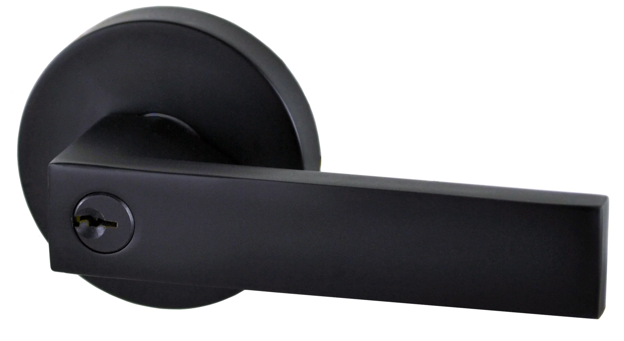 Lonsdale round entrance set matte black