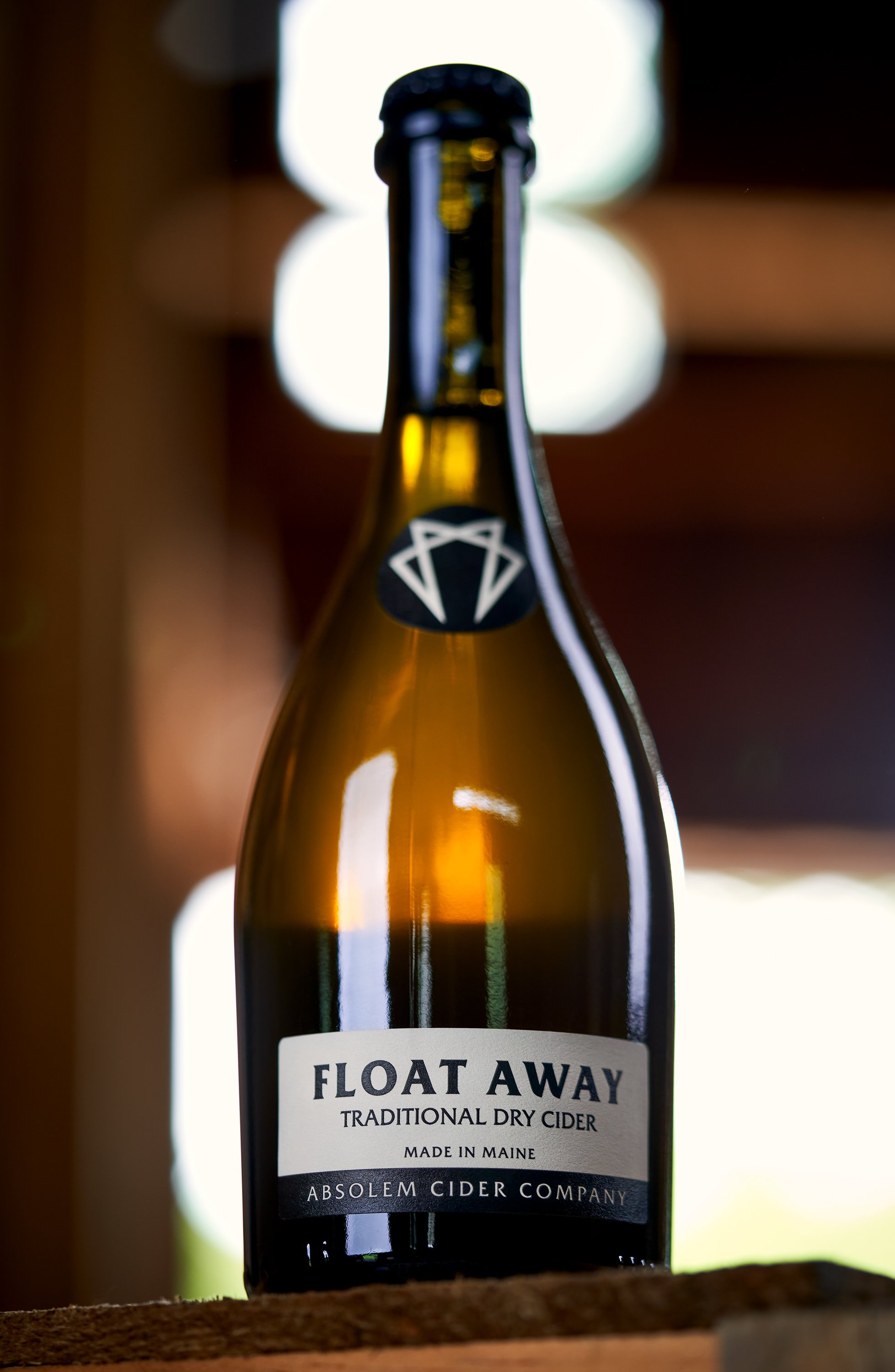 Absolem Cider, Float Away, Wintrhop Maine, Product Photography