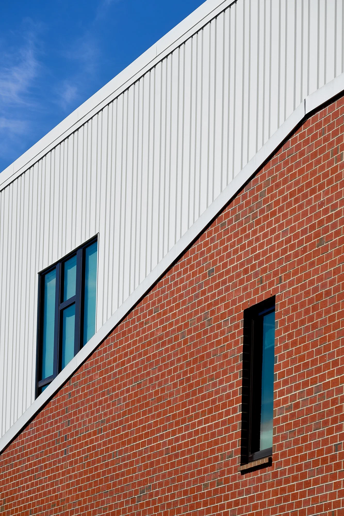 Mt. Ararat Middle School, detail, Architectural Photography, Construction, Ben Macri