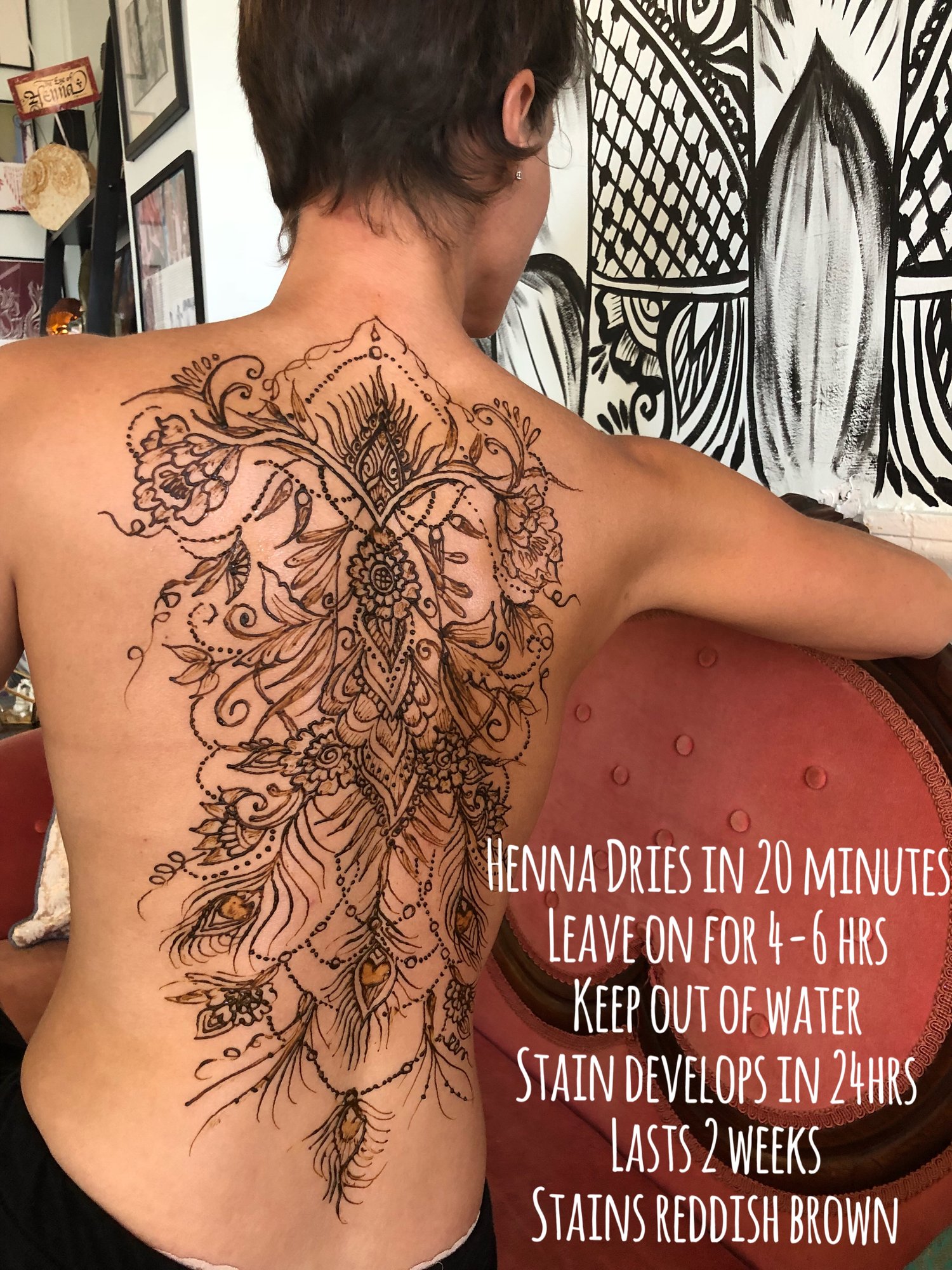 The Eye of Henna & 13 Moons Tattoo