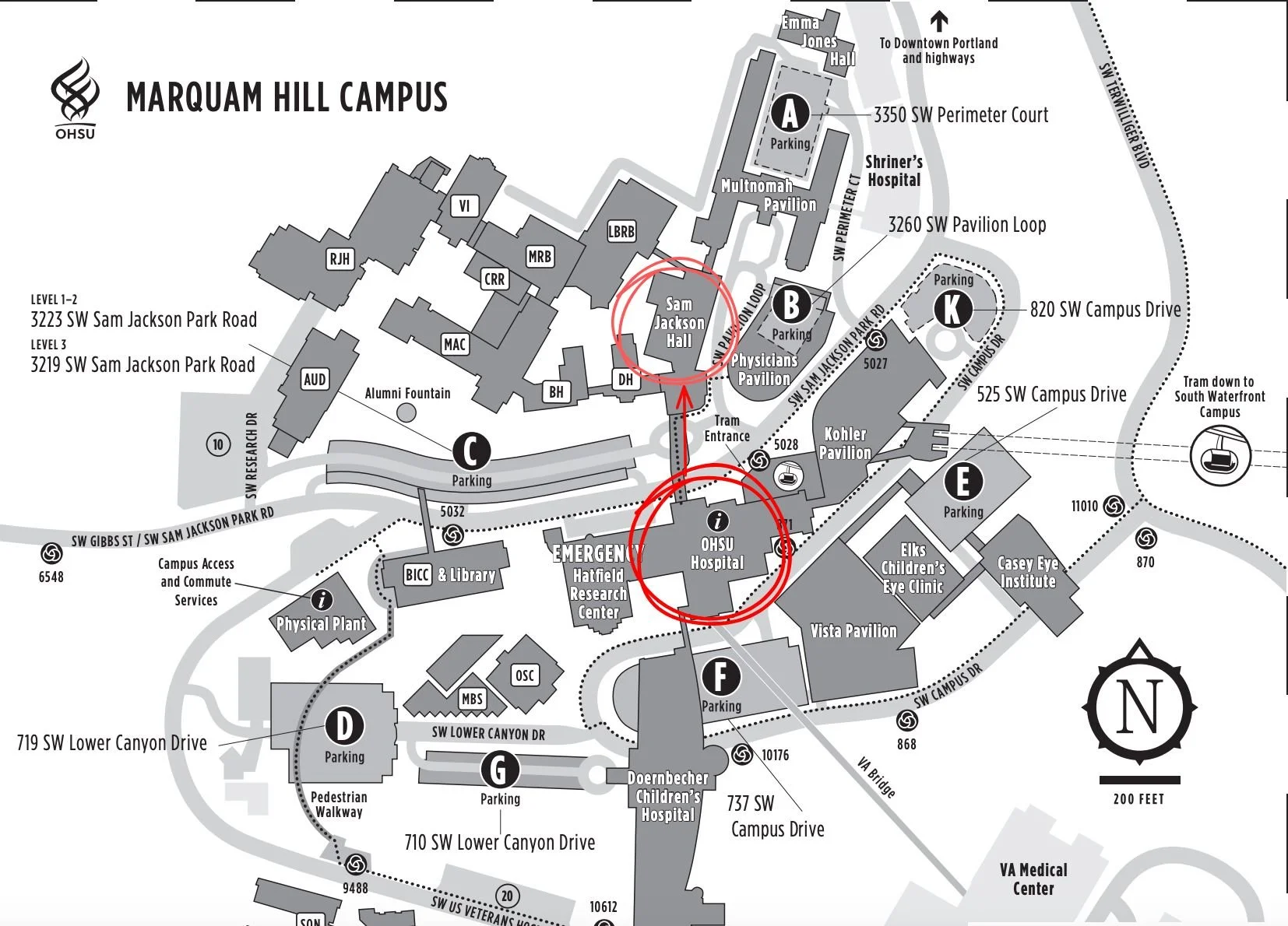 Sam Jackson Hall (SJH) 