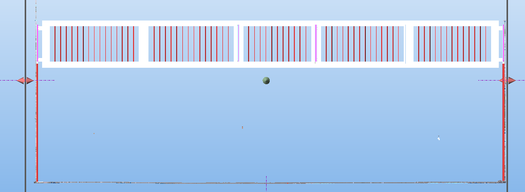 Front view of Truss using the limit box extraction tool