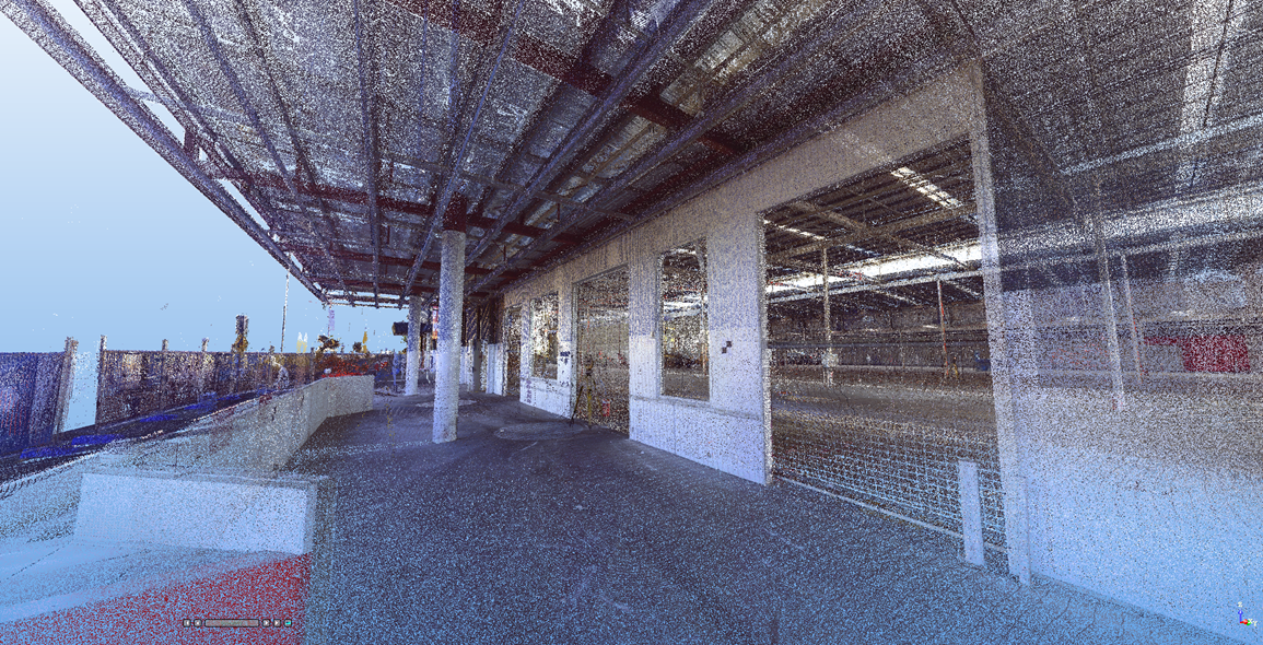 Warehouse Entrance scan