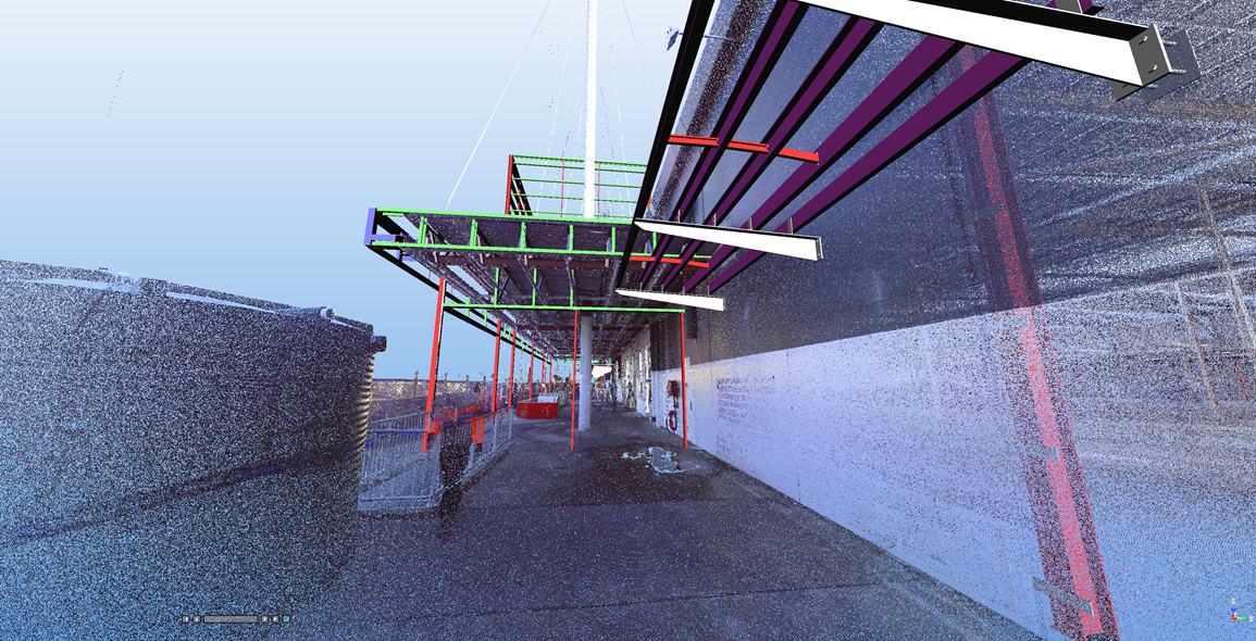 Main entrance & canopy