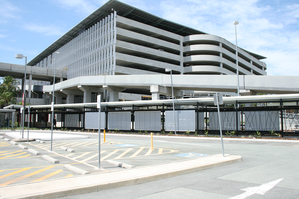 Part of the finished walkway