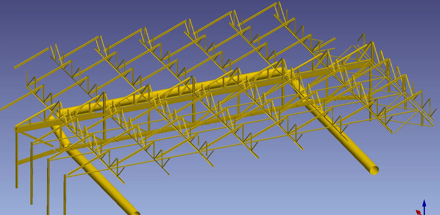 Steel Model created from the Scan data