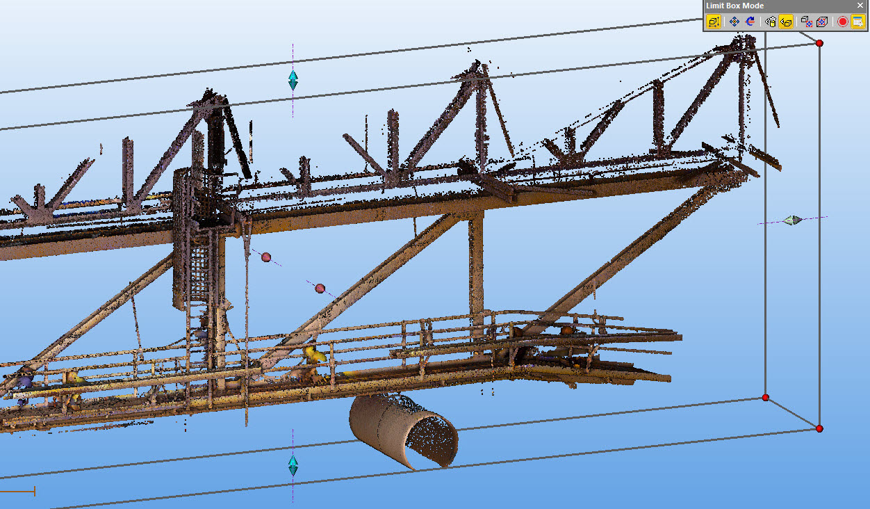 Cleaning the scan data in Realworks