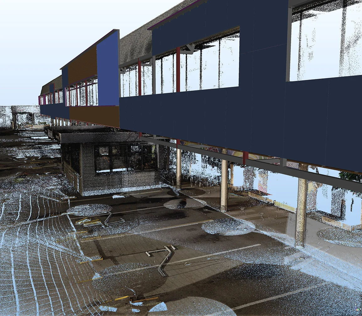 Laser Scan - Milton Village - QLD