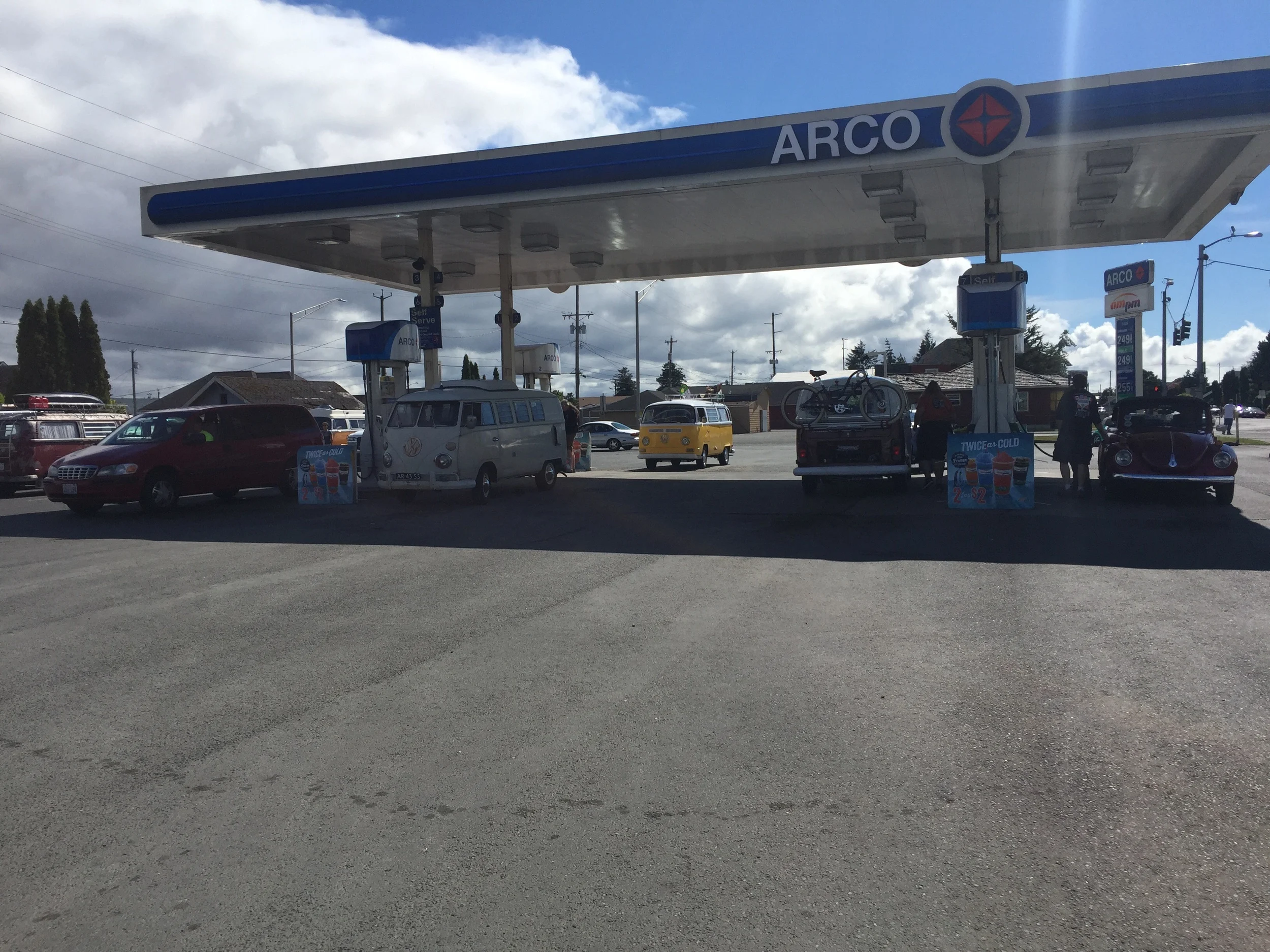Getting gas in Aberdeen
