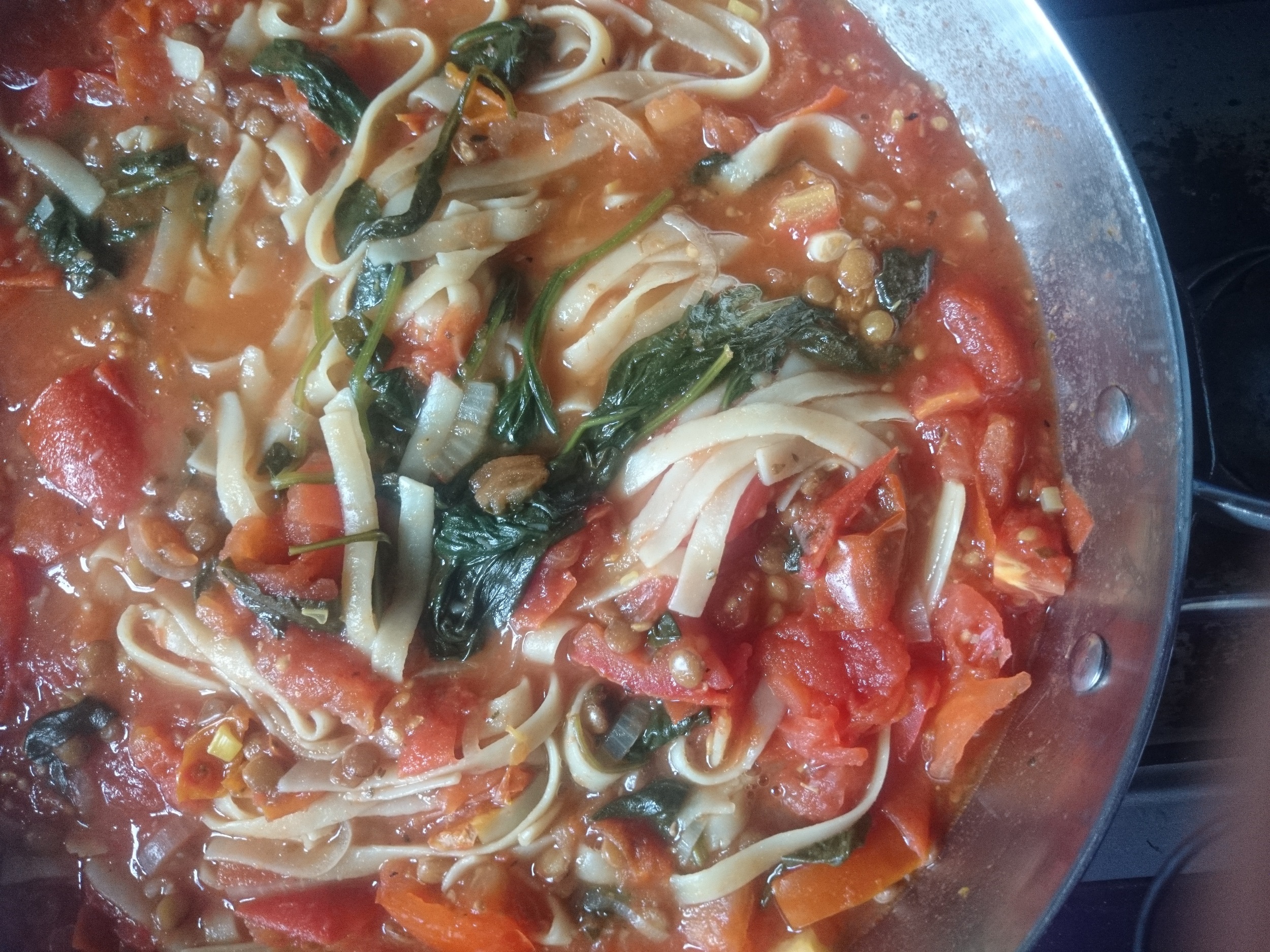 Not the prettiest meal, but quite delicious.