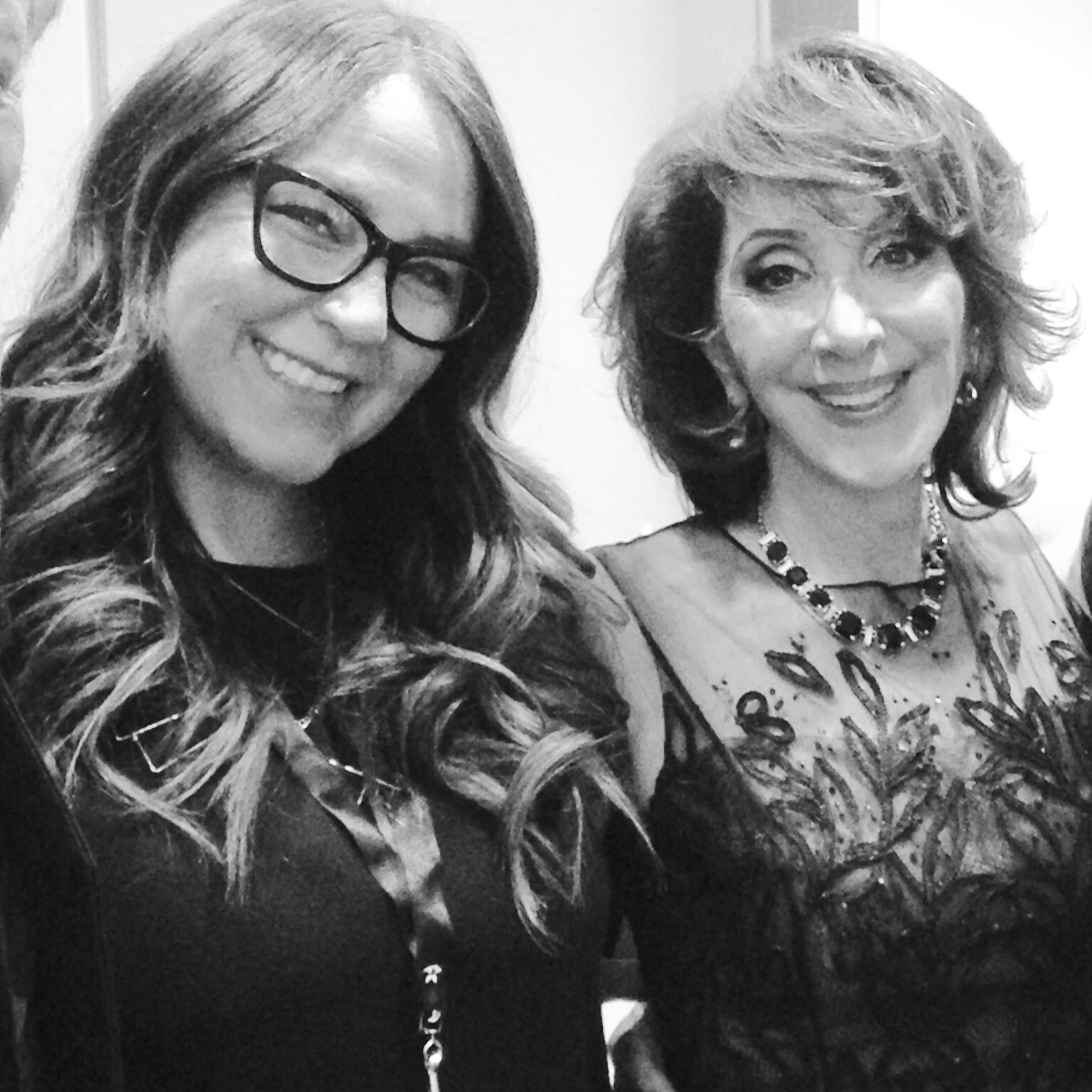 With Andrea Martin