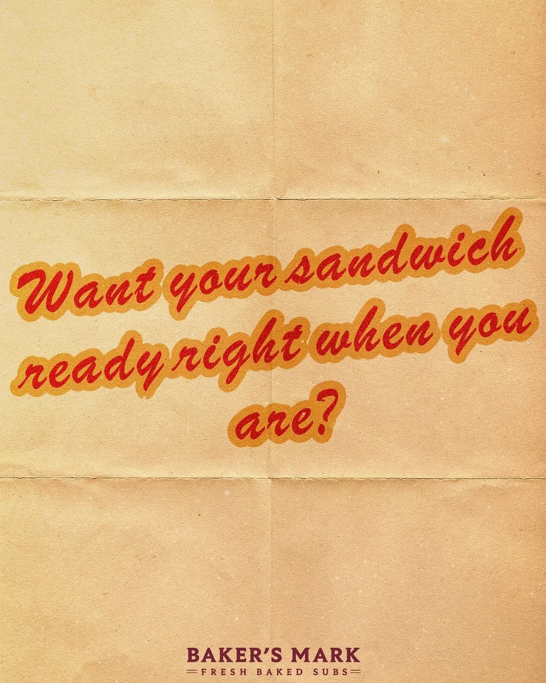 How to beat the dreaded &ldquo;sold out&rdquo;: online orders! This is the best way for you to get exactly which bread, &amp; sub that you&rsquo;d like. On the day you order, you can place your order as early in the morning as you&rsquo;d like! Picku