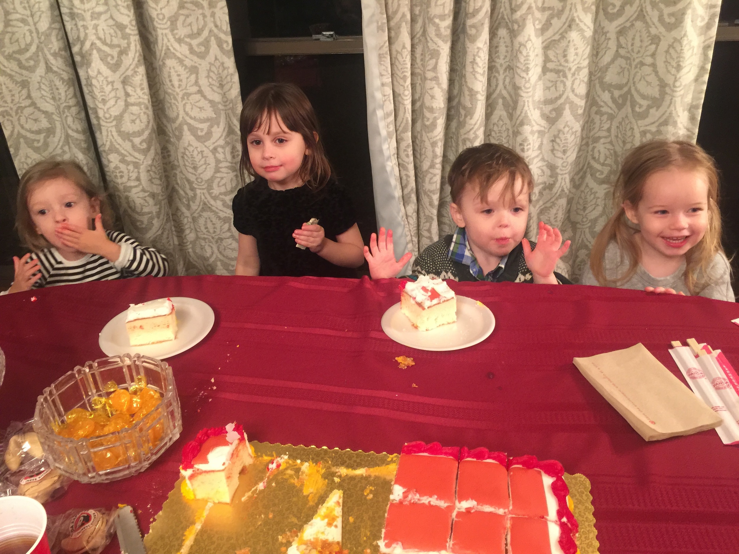 Abigail and her bffs.