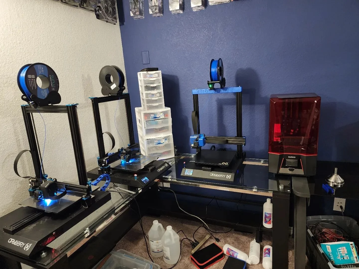 At what point do I admit I might have a problem?.
.
.
.
.
.
.
.
.
.
.
#3dprinting #3dprinters #artillery #sidewinder #artillerysidewinderx1 #artillerysidewinderx2 #elegoo #elegoosaturn2 #saturn2 #fdm #resin #resinprinting #sunlu #maker