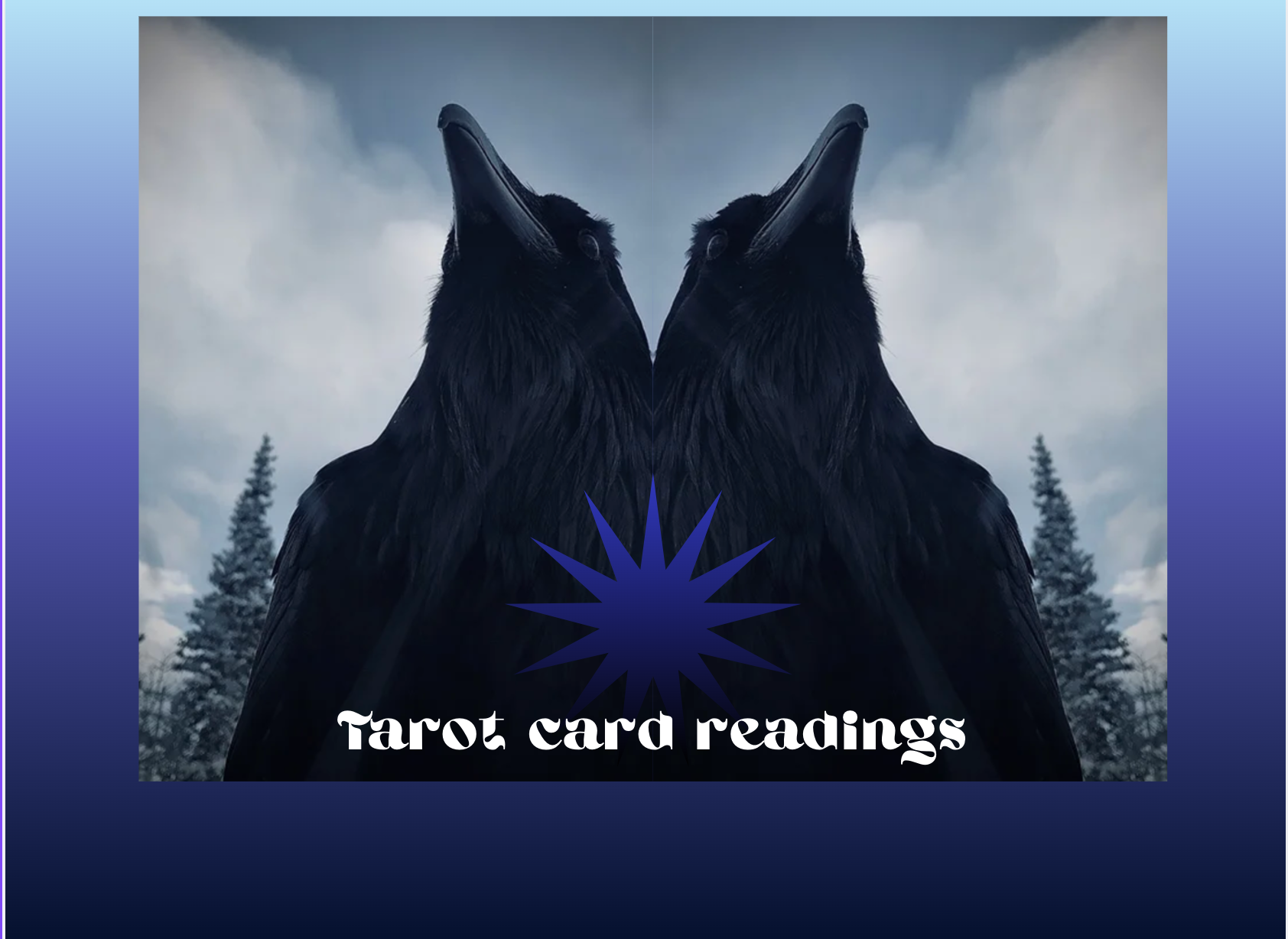 Online Tarot reading