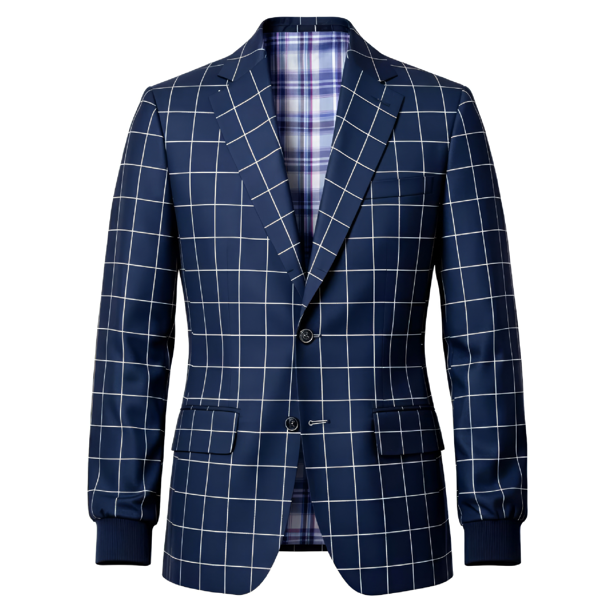 Windowpane Bleisure Suit