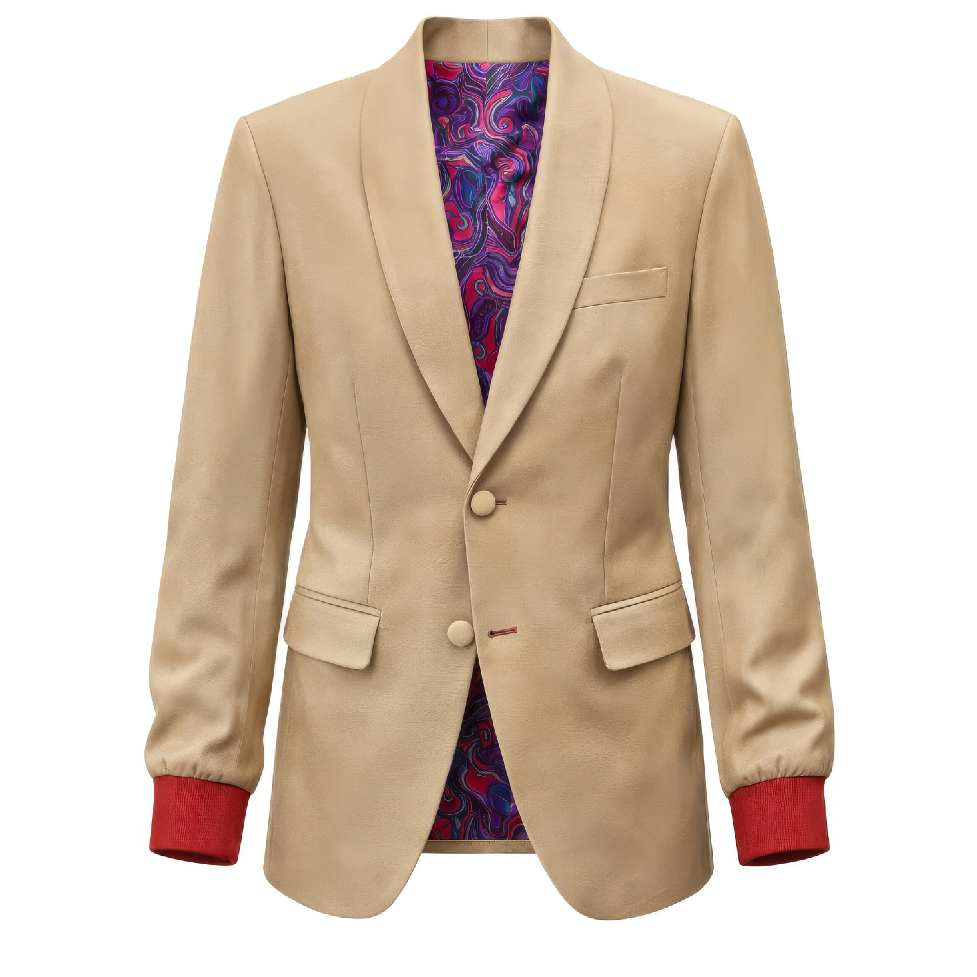 Tan Cotton Bleisure Suit.png