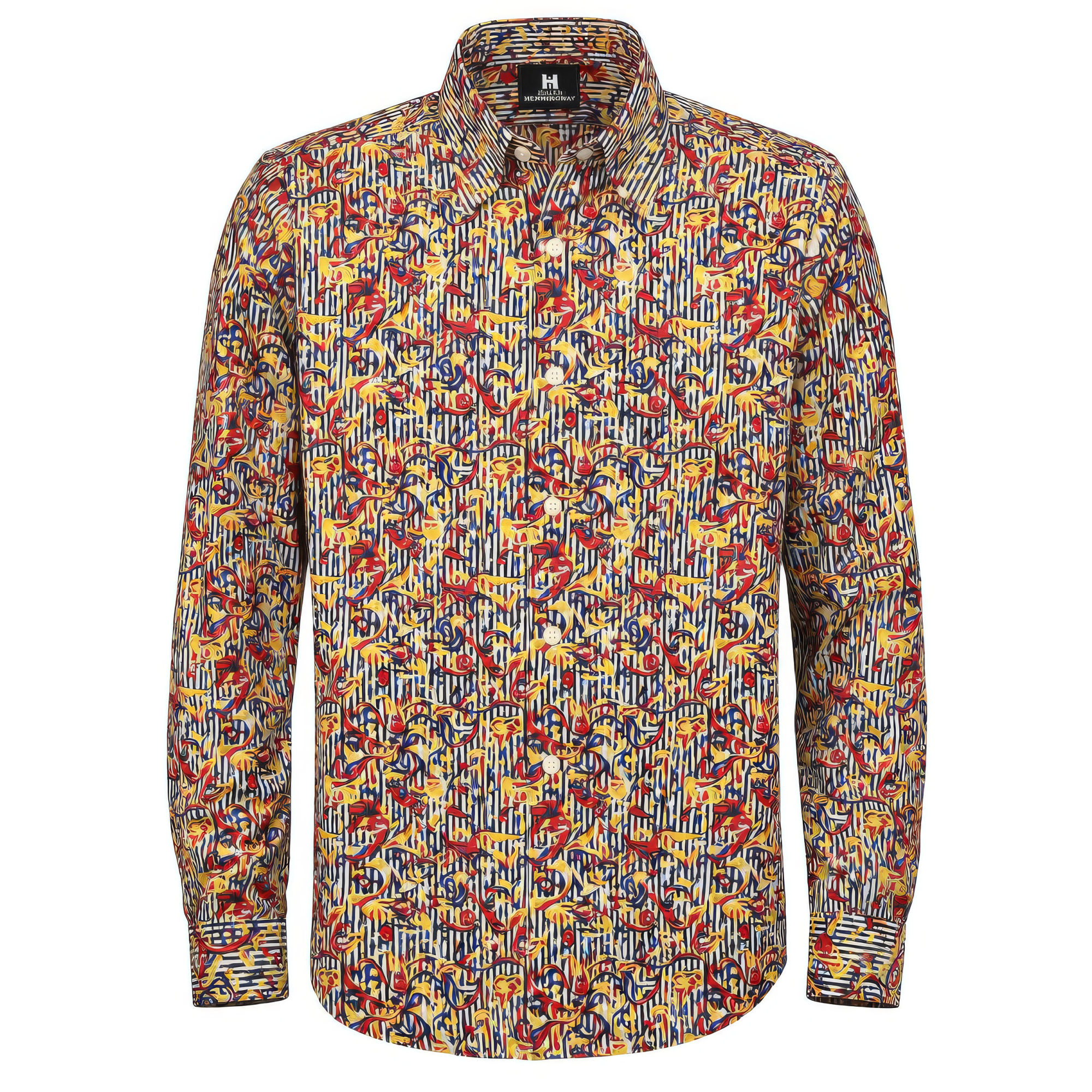 Mini Stripe Floral Shirt.png