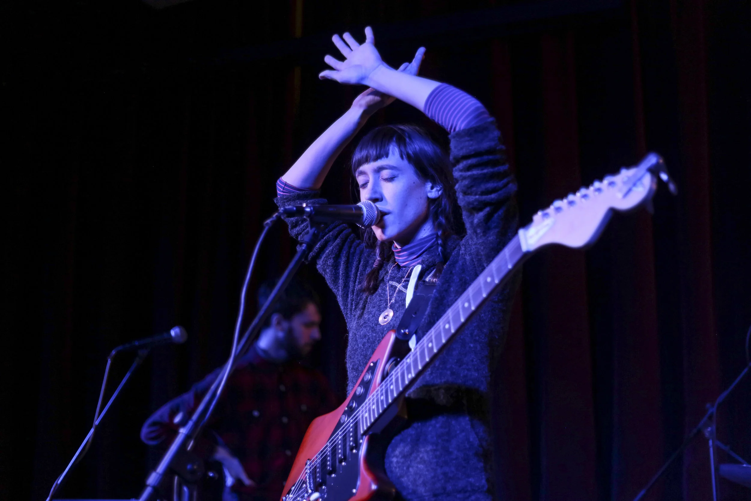   Boston  / February 11, 2016  Ó (formerly Eskimeaux) on stage at Northeastern University’s After Hours show.&nbsp; 